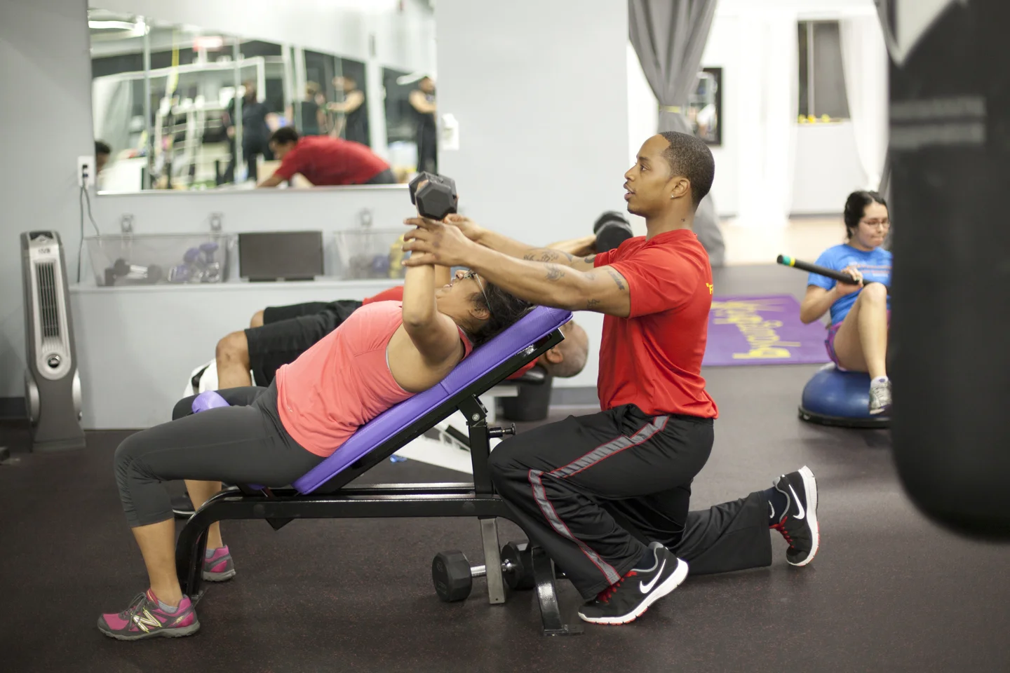  Our personal trainers are knowledgeable and personable and we're here to help you  EVERY STEP OF THE WAY  on your fitness journey! 