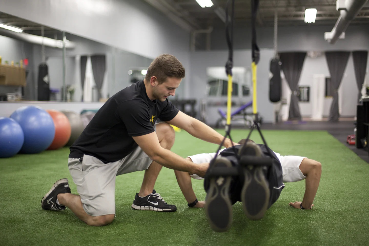  Our personal trainers will hold you accountable to not only "show up" but to  PUSH PAST YOUR LIMITS  and do things you never could have imagined! 