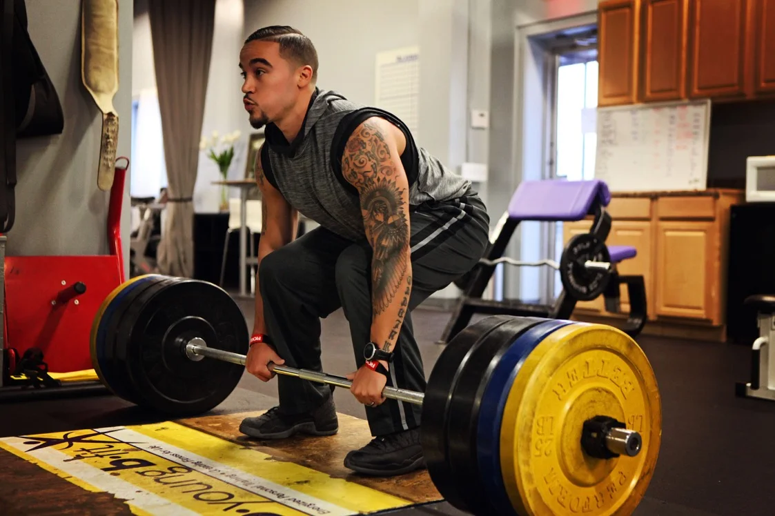 Brian - deadlift set up