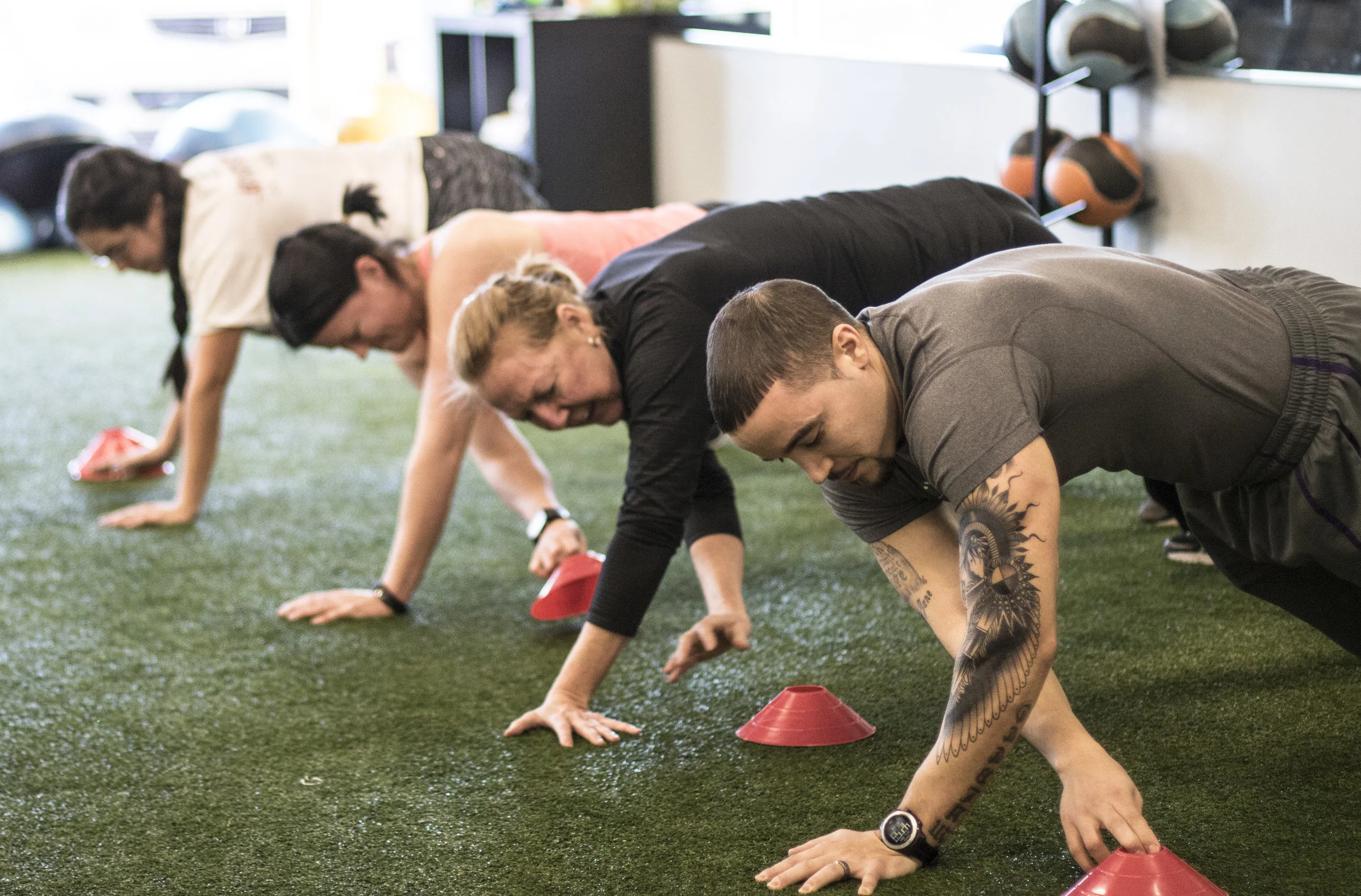 Plank passes - Boot Camp Fundamentals