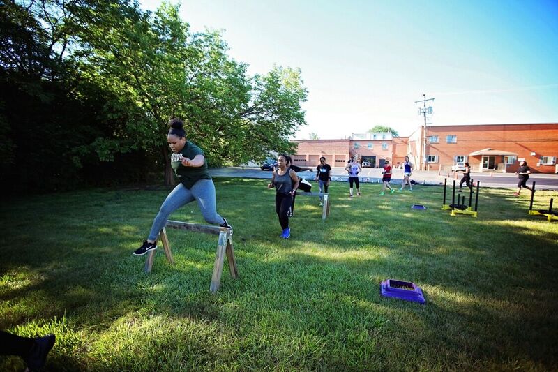 Hurdles - Outdoor Boot Camp