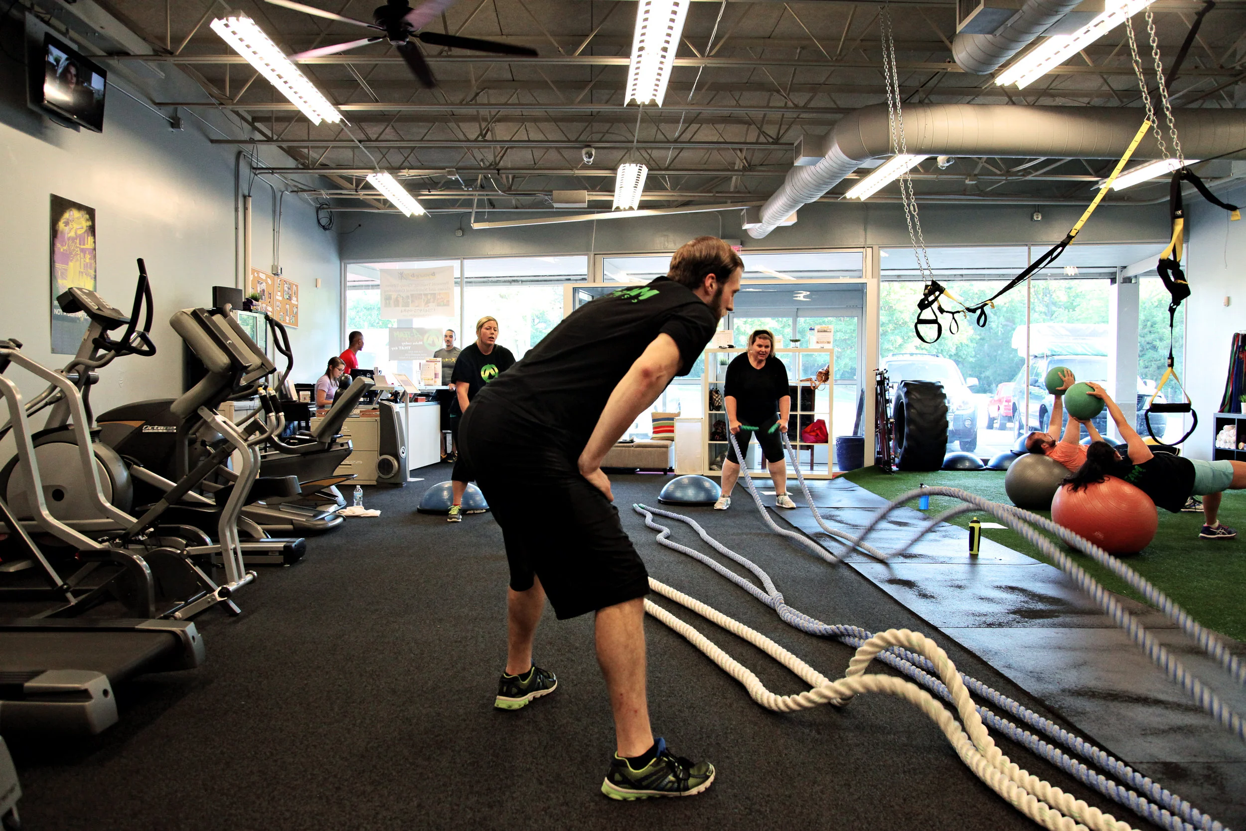 9 Battle ropes