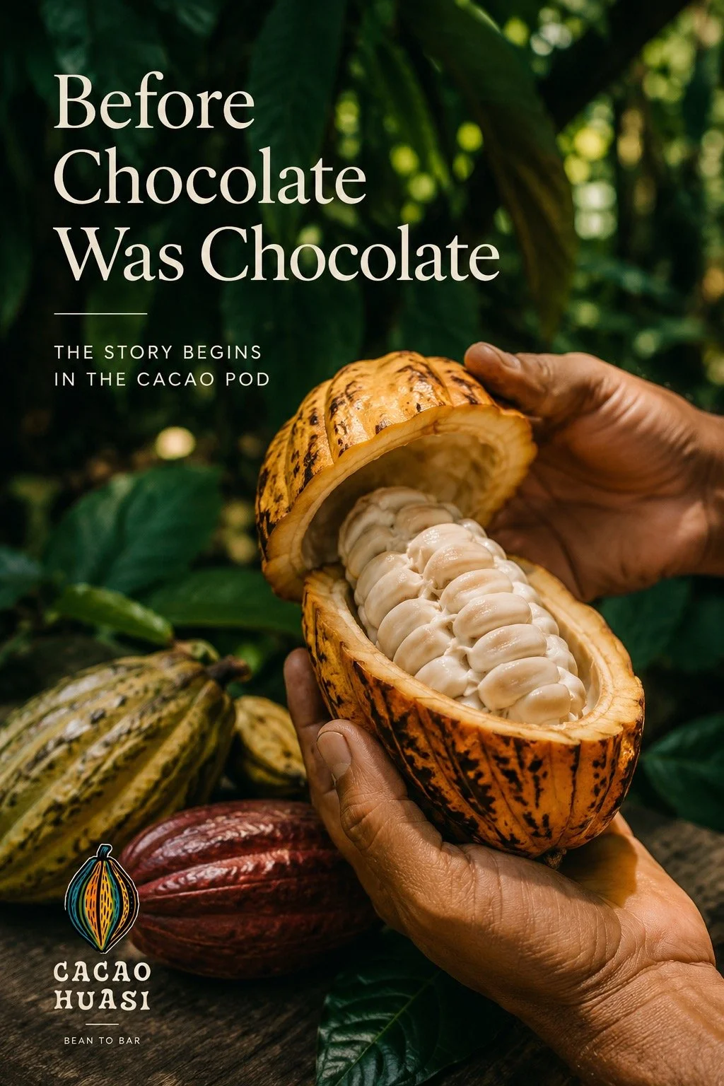 Open a Cacao Pod
