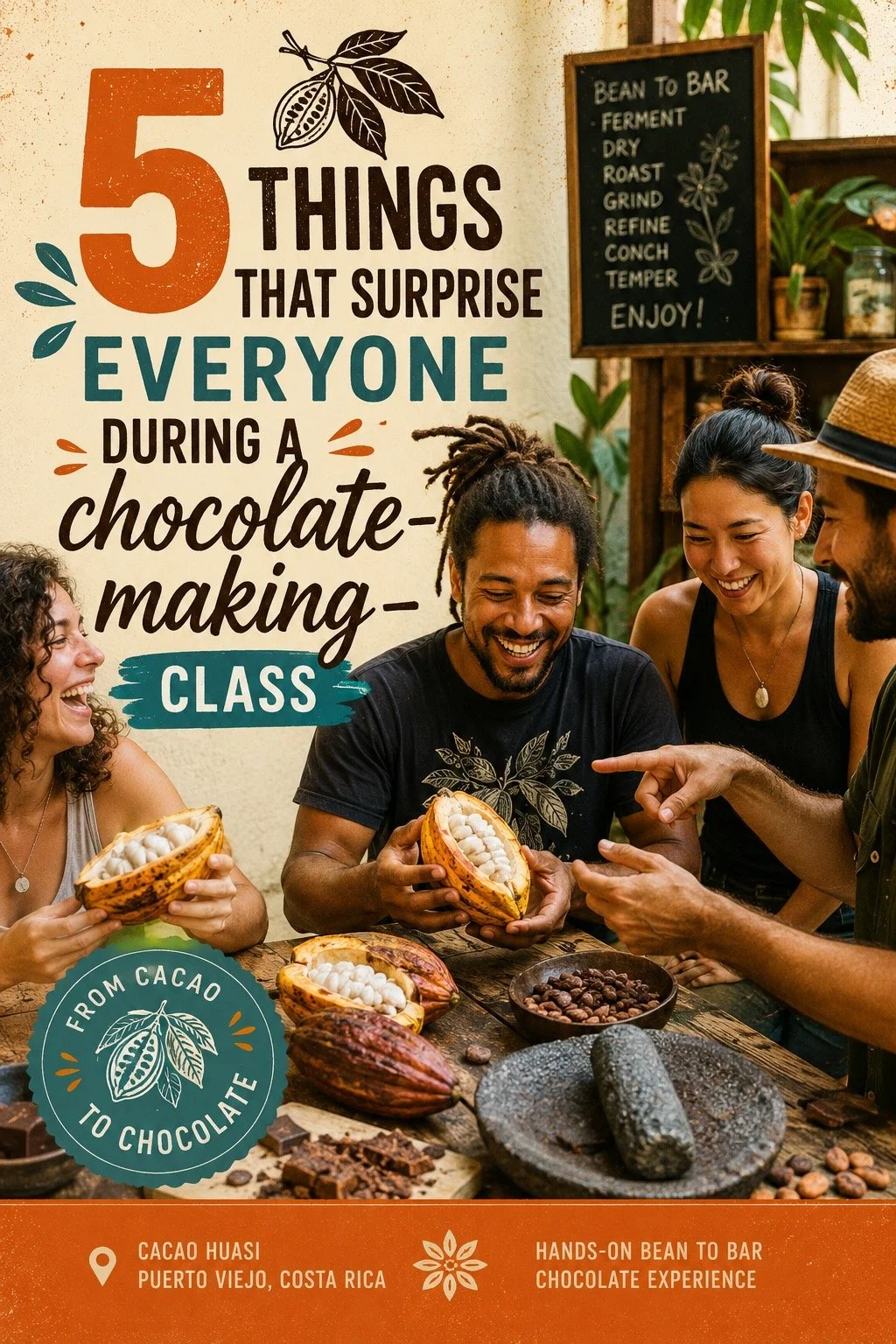 The Five Things That Surprise Almost Everyone At A Chocolate Class