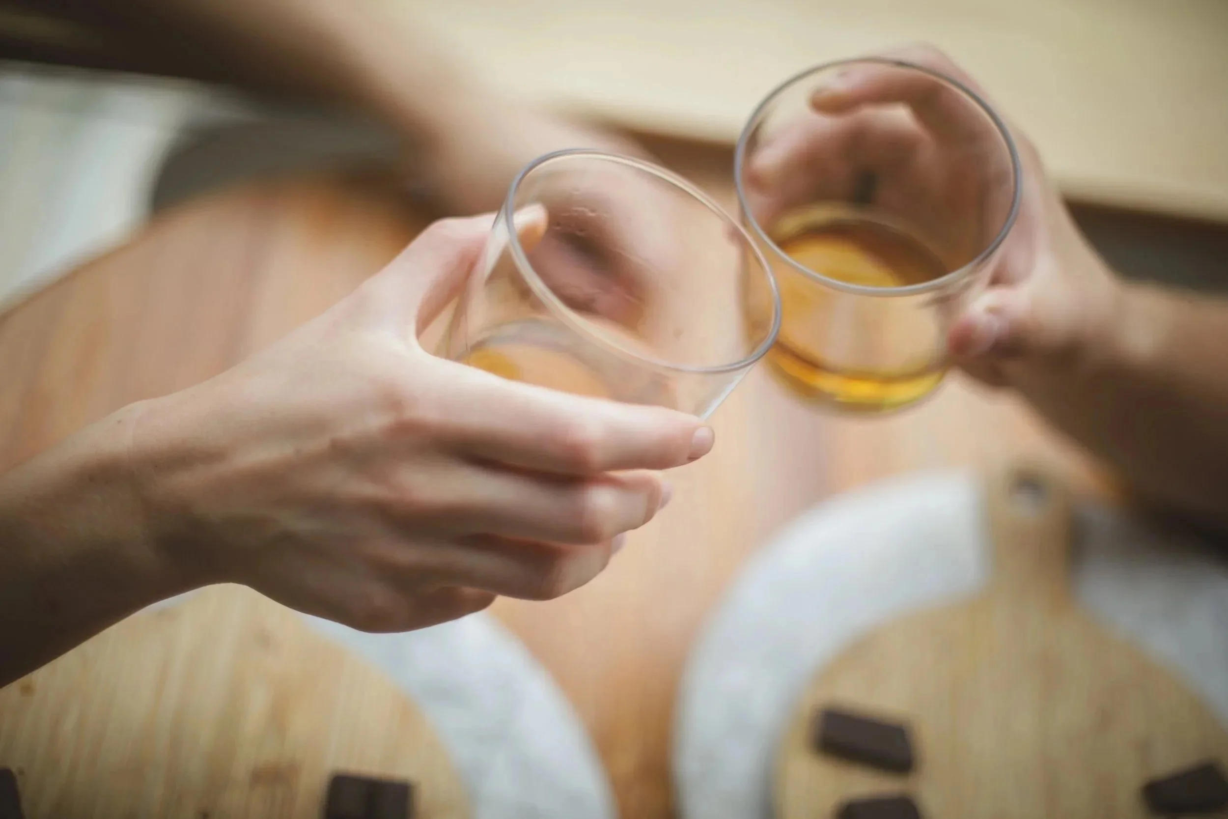 Enjoying aged rum and local chocolate in a Rum and Chocolate Pairing in Puerto Viejo, Costa Rica