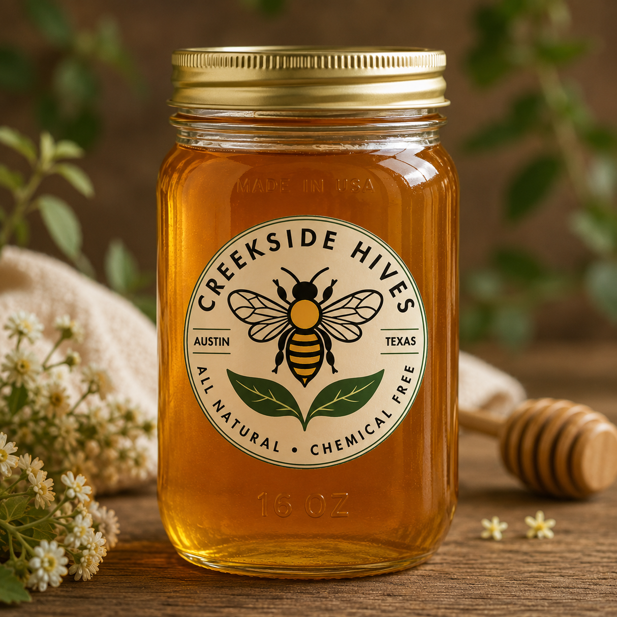 All Natural Honey (Chemical-Free)