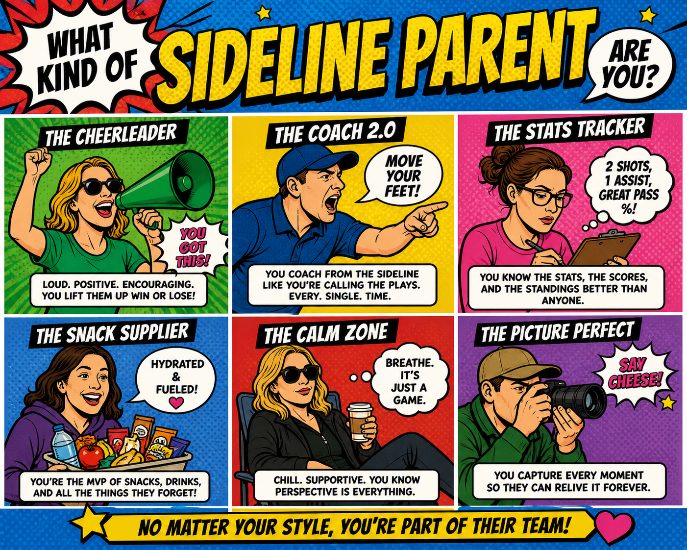 What Kind of Sideline Parent Are You? Understanding Your Stress Response at Your Child’s Game
