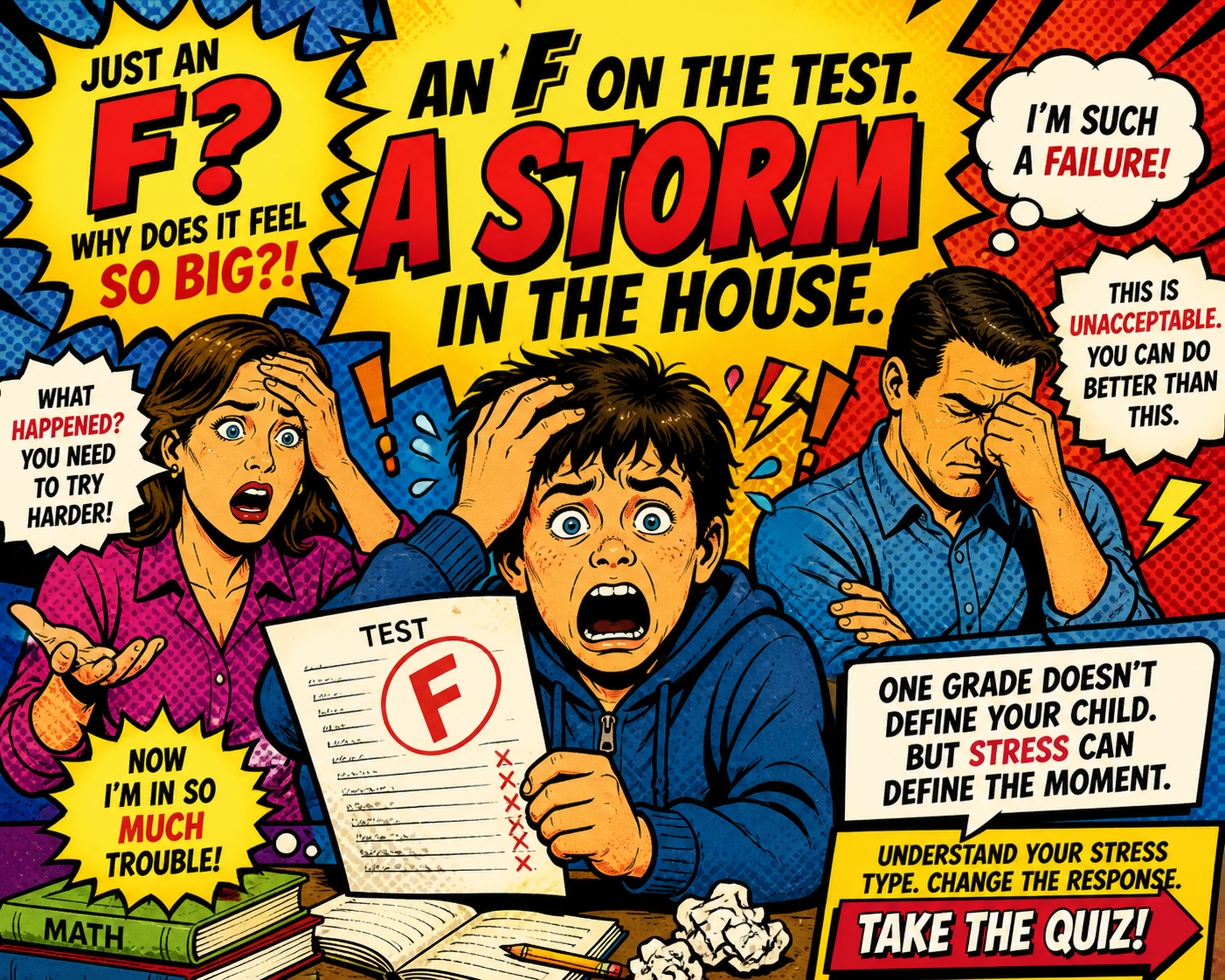 The “F” On A Test Drama.