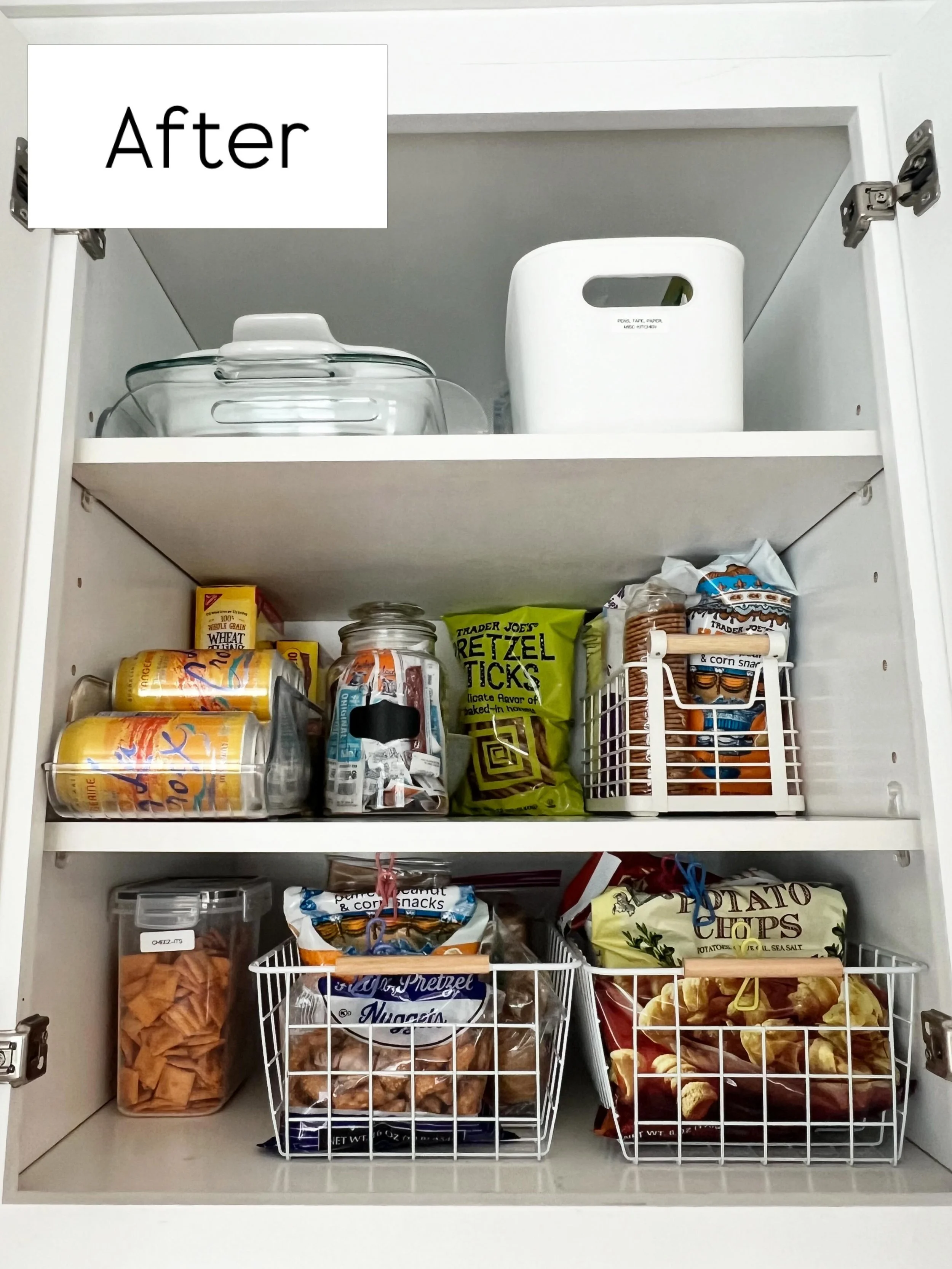SALTY SANCTUARY - crunchy snacks neatly put away makes for a happy Friday 🥨🍿