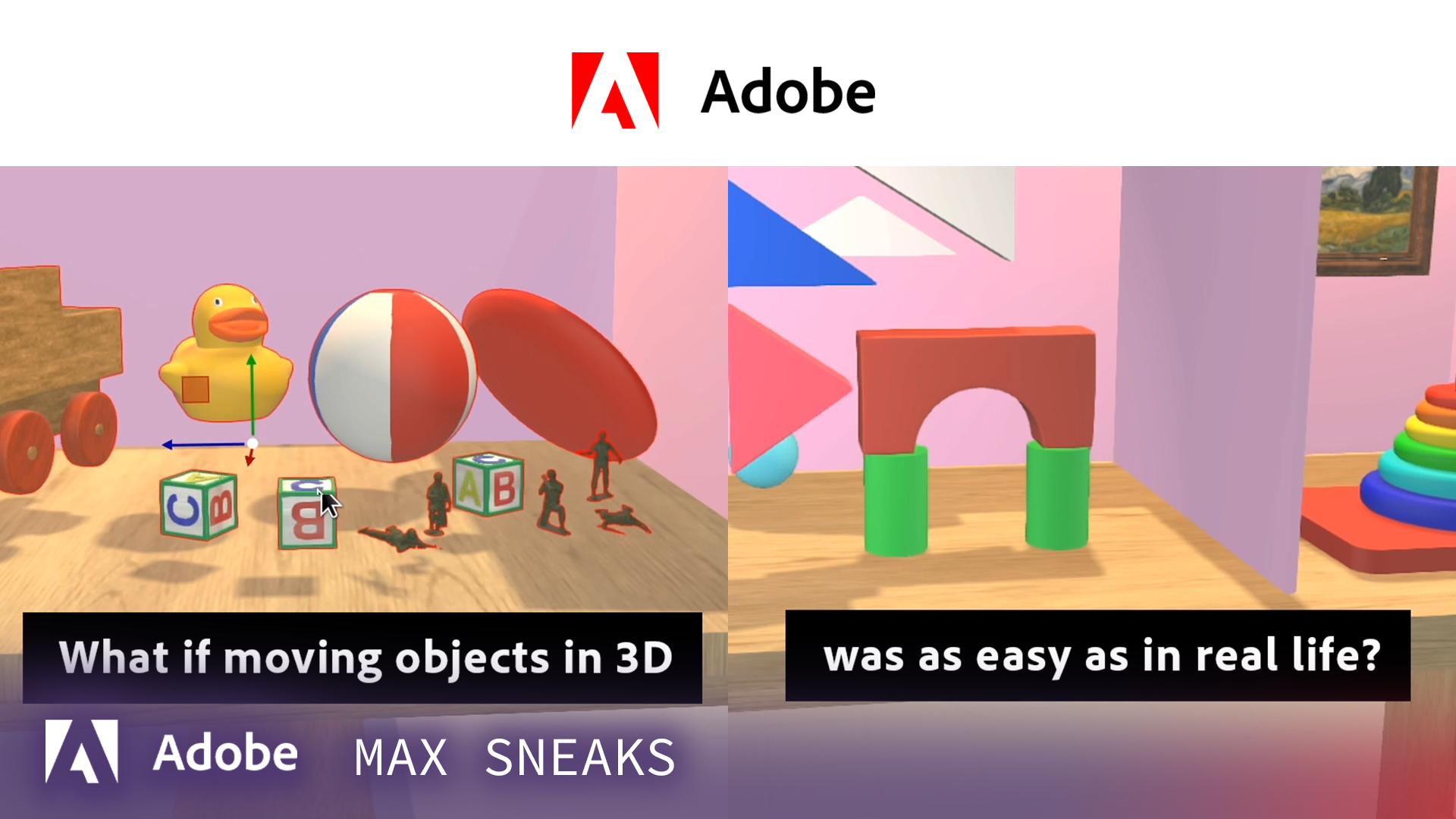 ADOBE MAX - SNEAKS