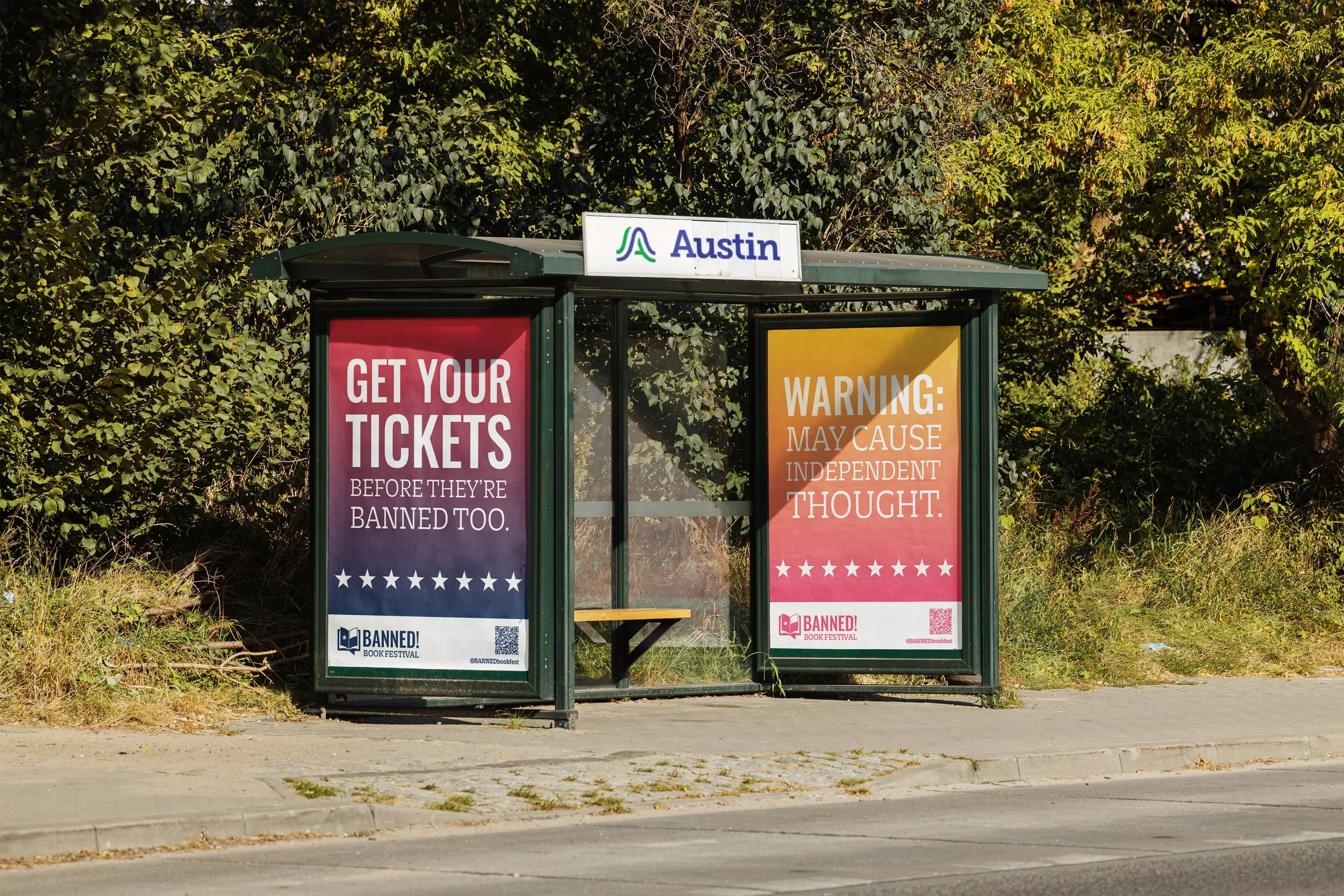 BUS STOP POSTERS