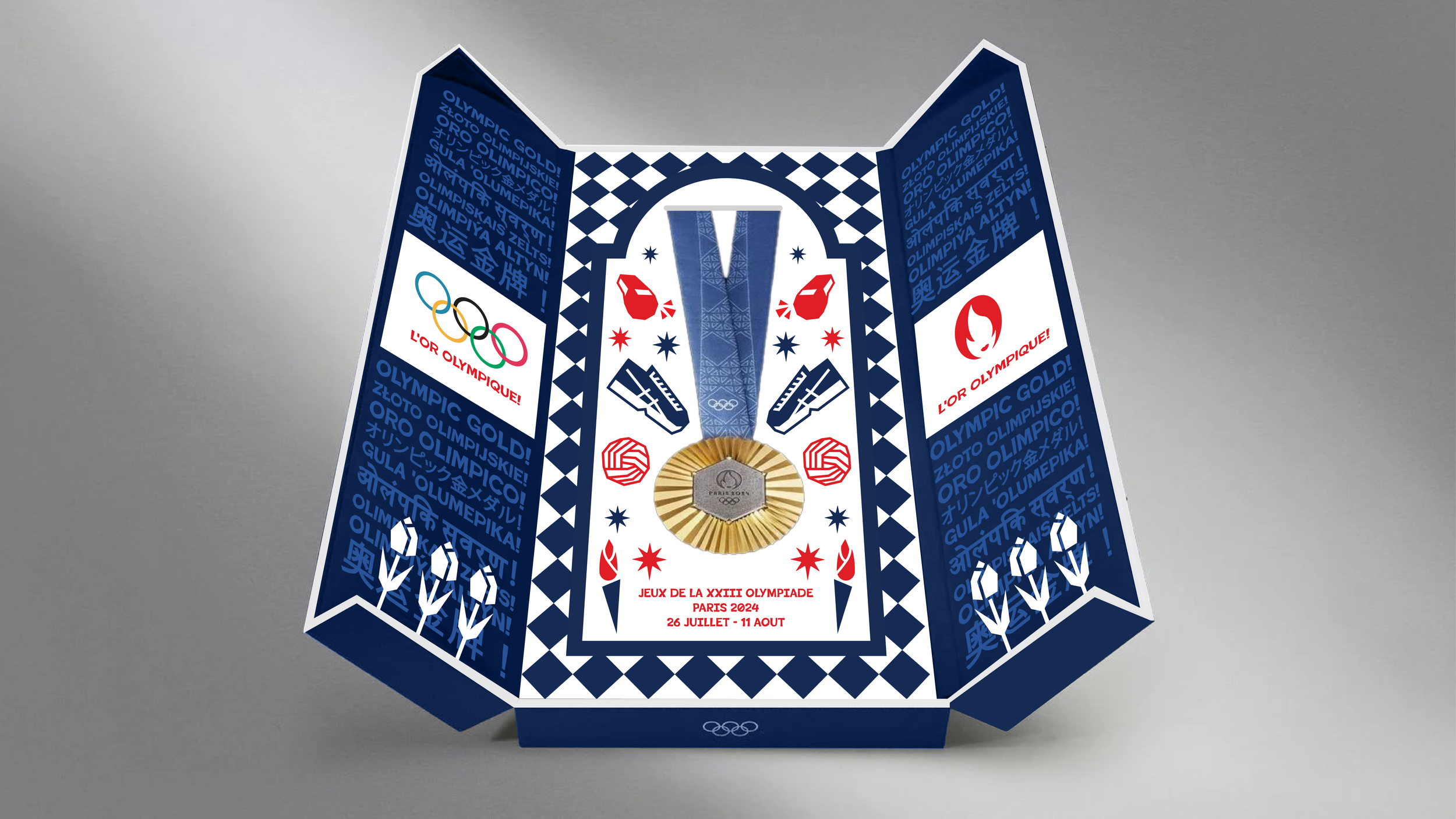 COMMEMORATIVE MEDAL BOX