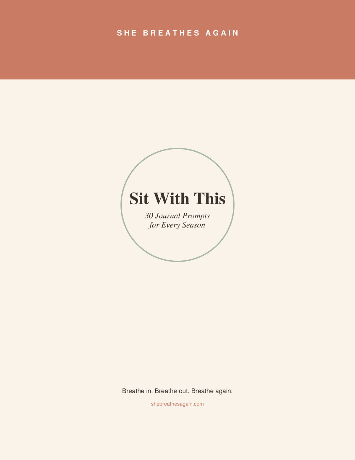 Sit With This Journal Prompts for Every Season