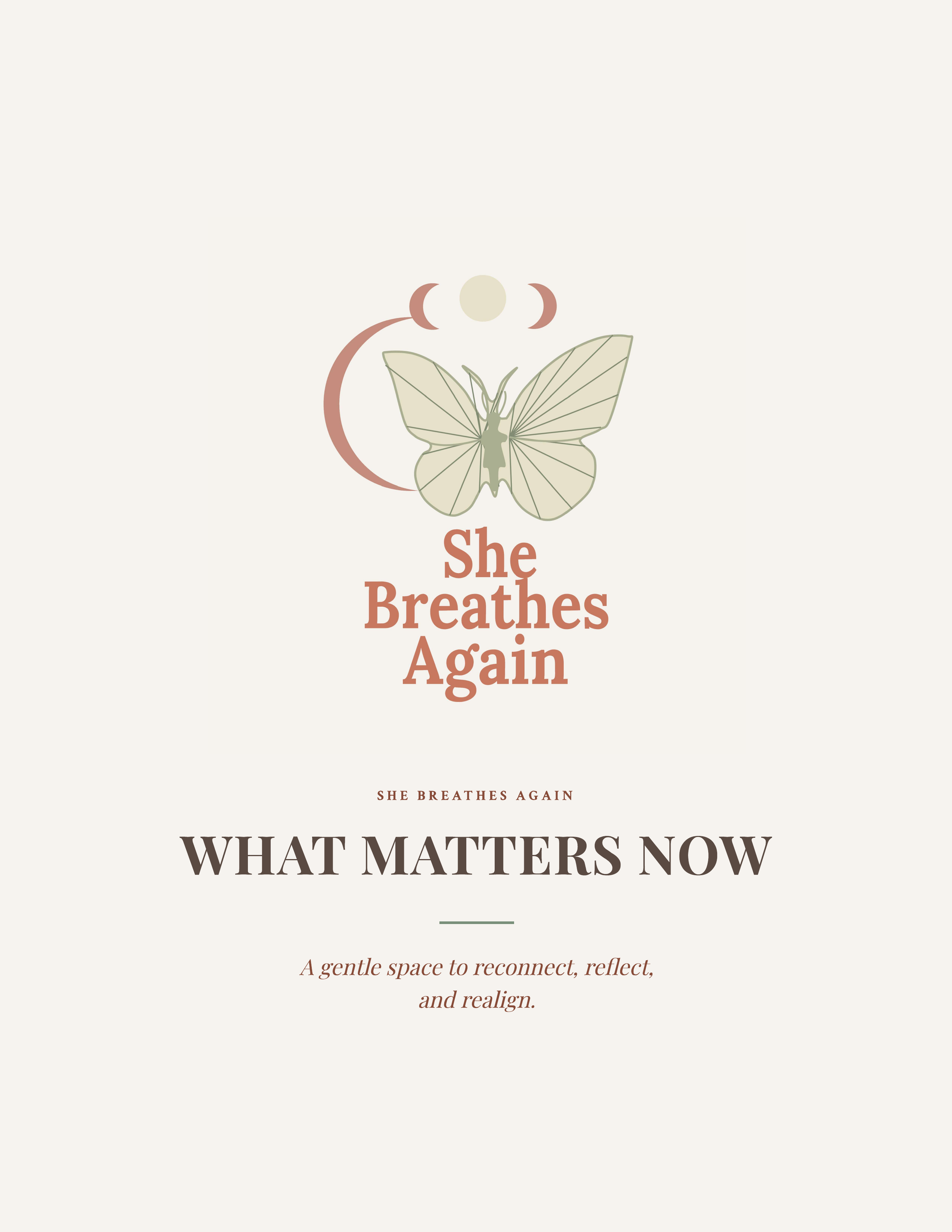 What Matters Now - A Values Clarification Workbook