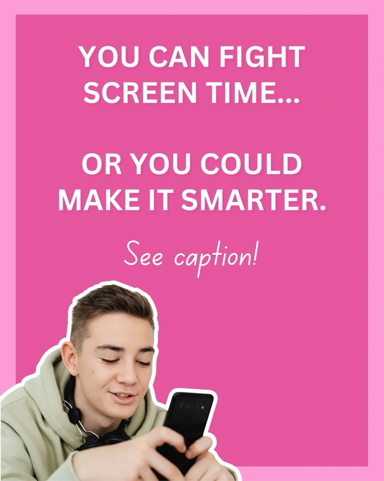 You can try to fight screen time&hellip;
or you can work with it.

Most kids are already spending hours a day on devices.

That part isn&rsquo;t changing overnight.
But what can change is what they&rsquo;re doing during that time. Simple things that 