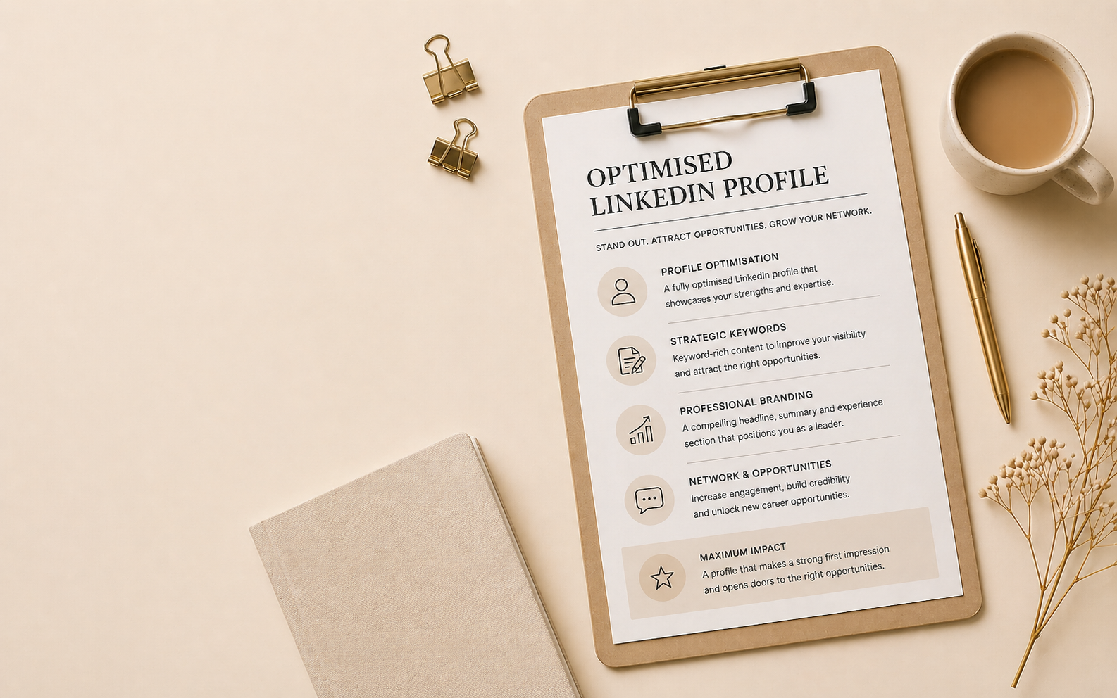 Optimised Linkedin Profile