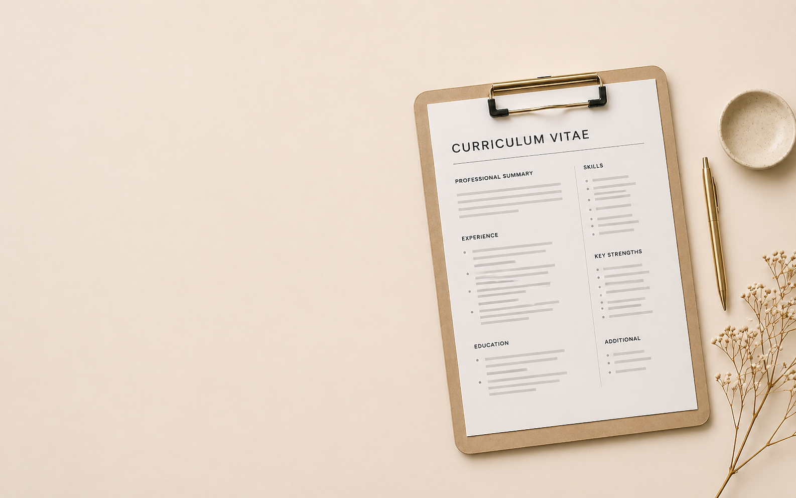 Full CV Rewrite
