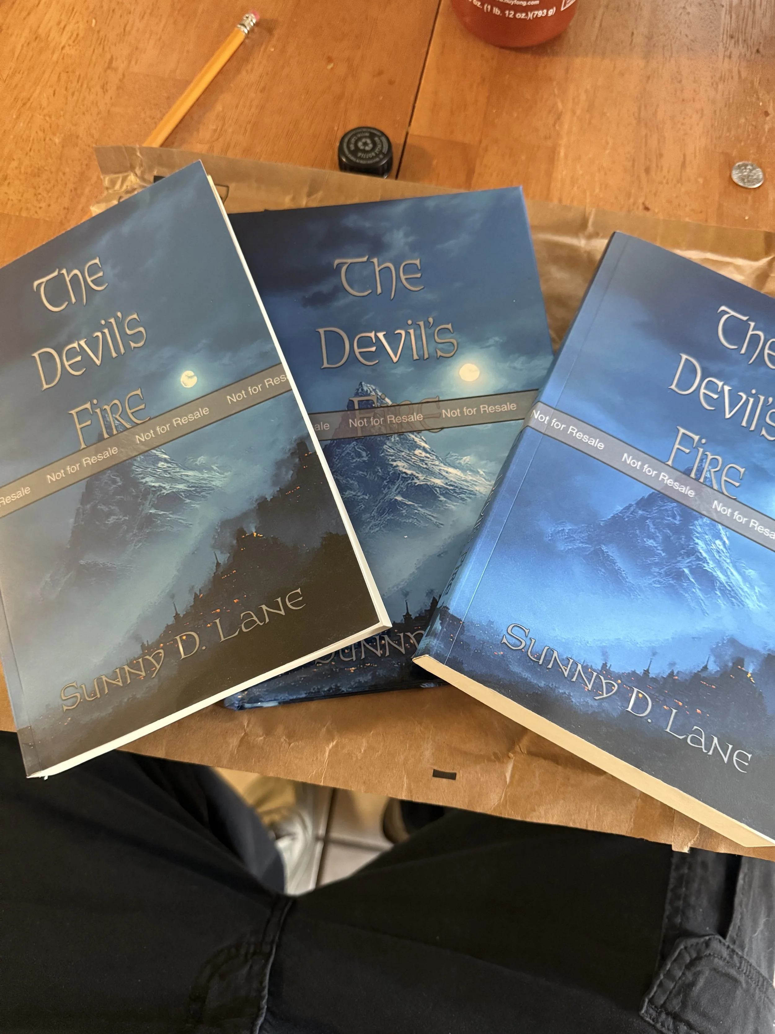 The Devils Fire paperback