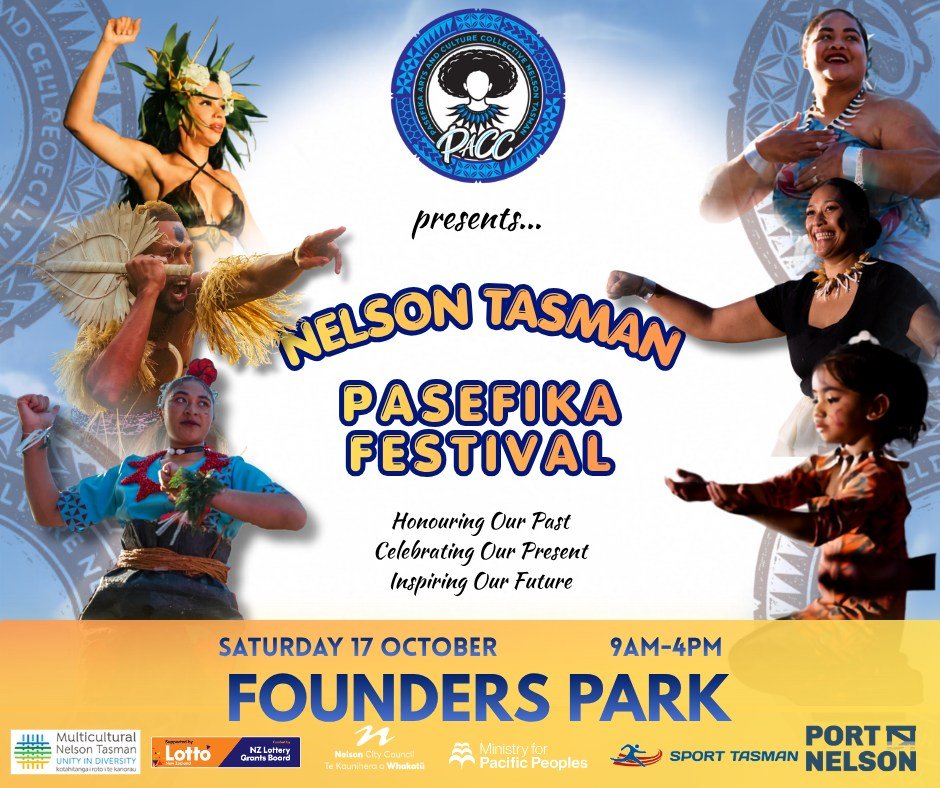 We are exactly 7 days away from celebrating the vibrant Pacific communities of Te Tauihu at the Nelson Tasman Pasefika Festival 2026!

From dance and singing to contemporary Pacific music, traditional food and culinary demonstrations, a documentary, 