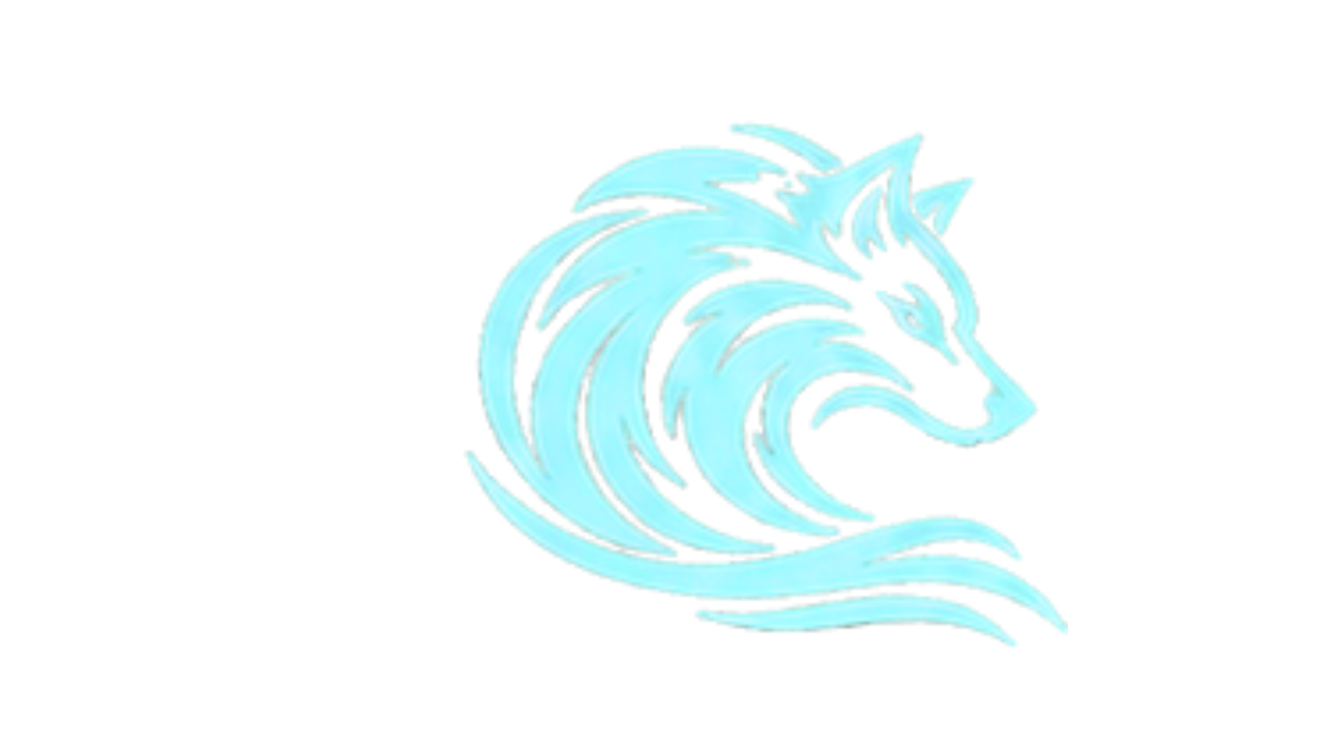 The Wolfsea Studio Logo in a glowing blue