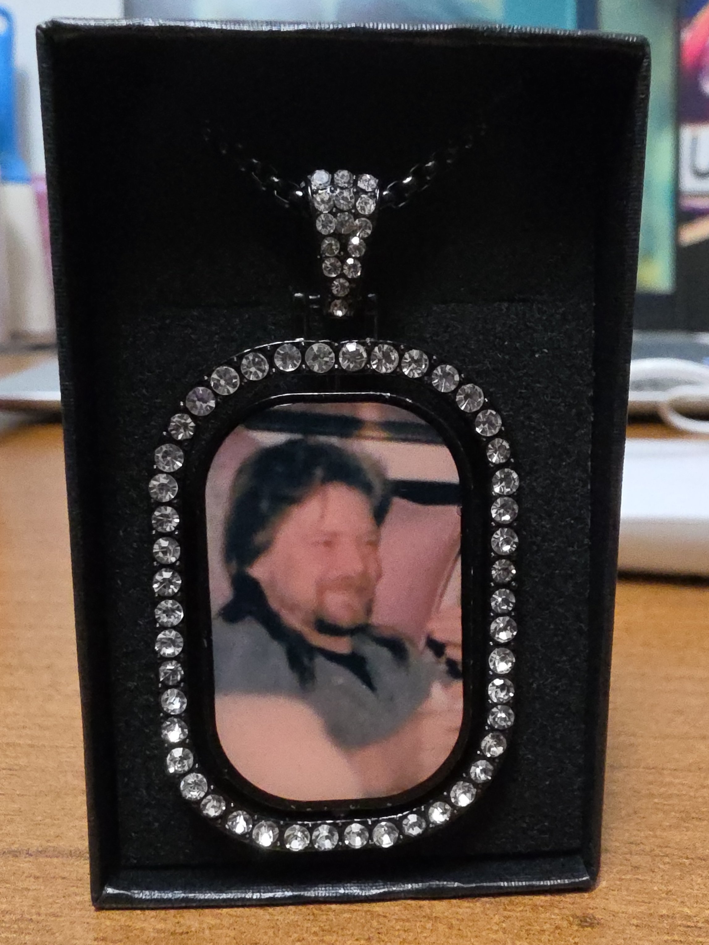 Dog Tag Style Necklace (double sided)