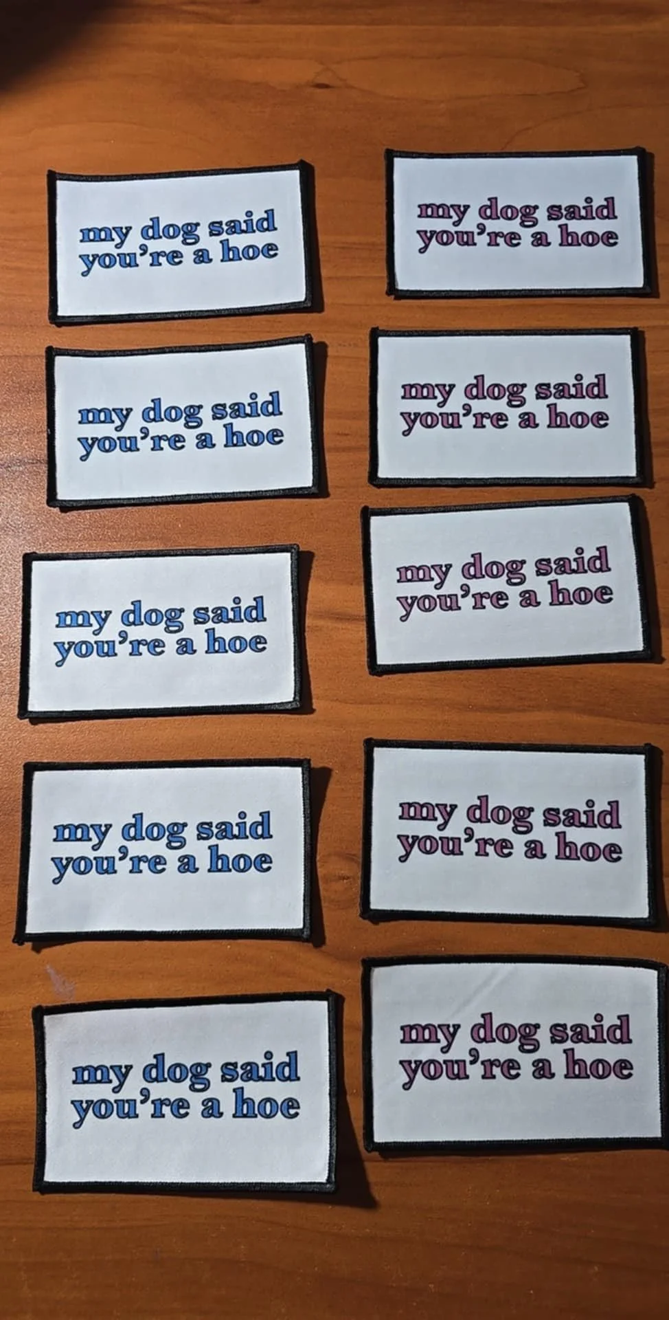 Iron-On Patches Customized