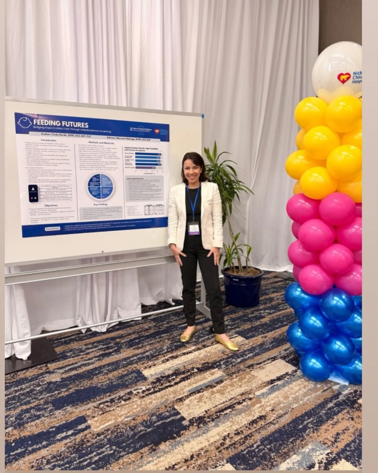 Proud to share &ldquo;Feeding Futures&rdquo; at today&rsquo;s Children&rsquo;s Hospital Nutrition Symposium - a reminder that when disciplines work together, we can identify feeding concerns sooner and help our littlest patients access the care they 