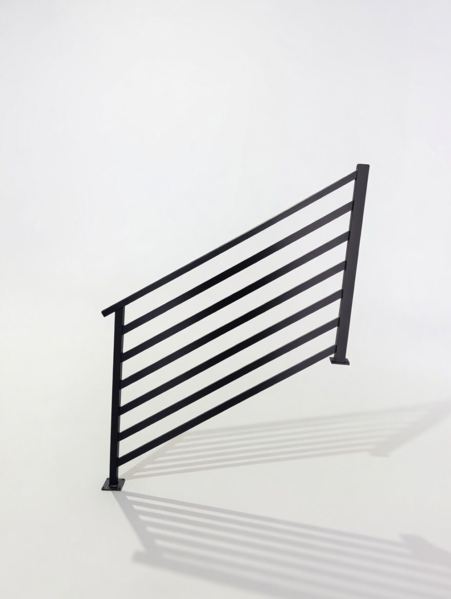 Horizontal Stair Railings