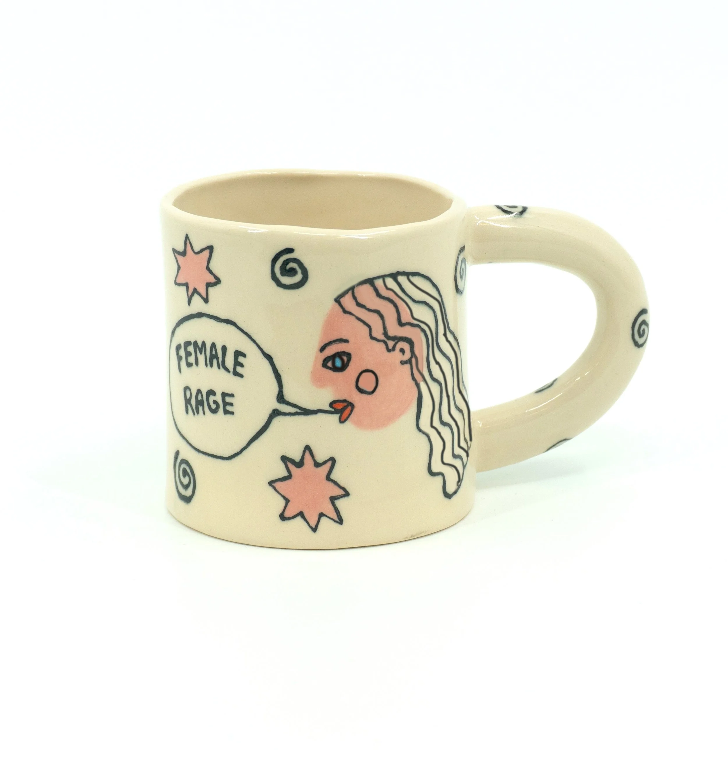 Female Rage Mug
