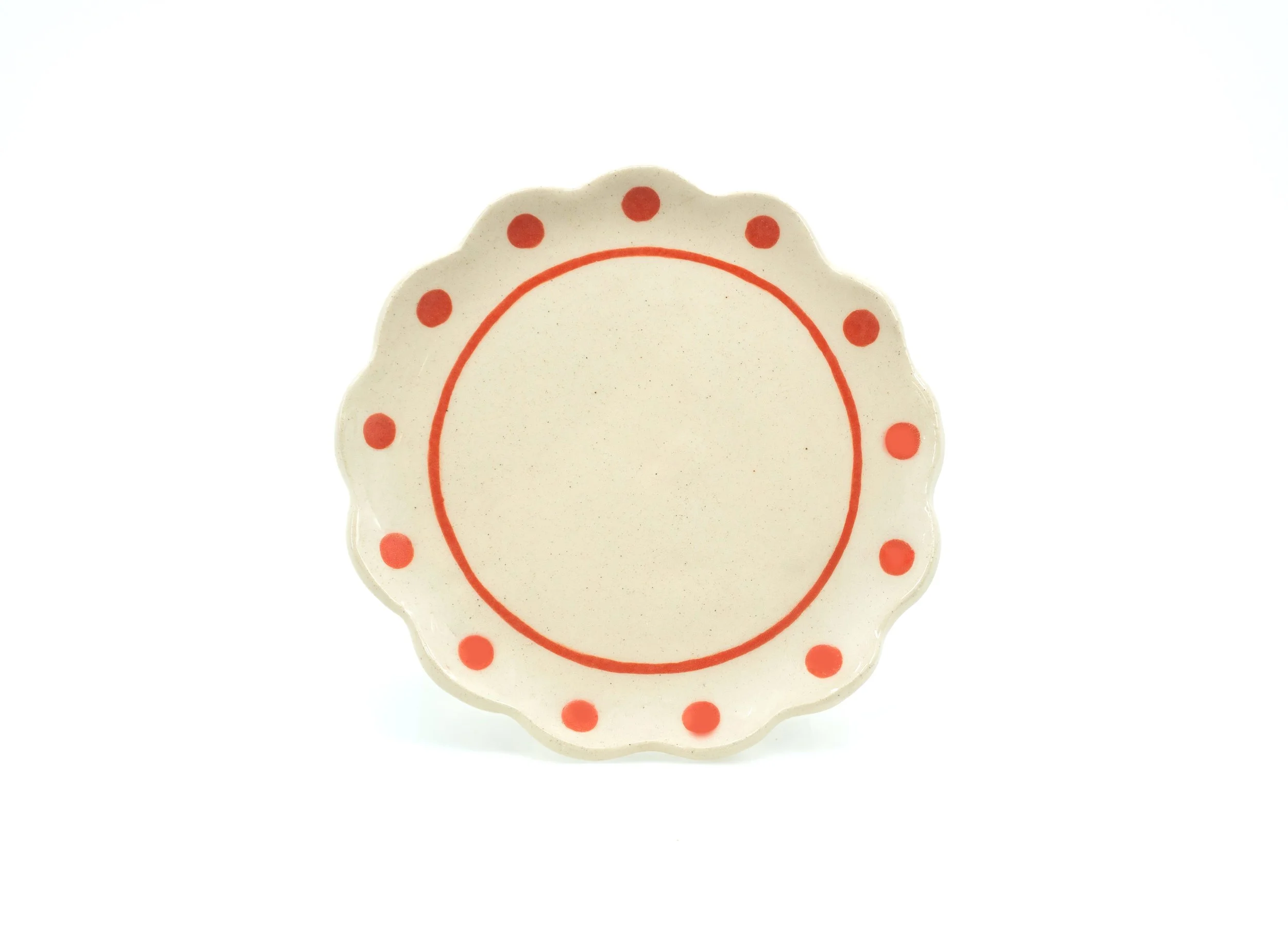 Polka Dot Plate