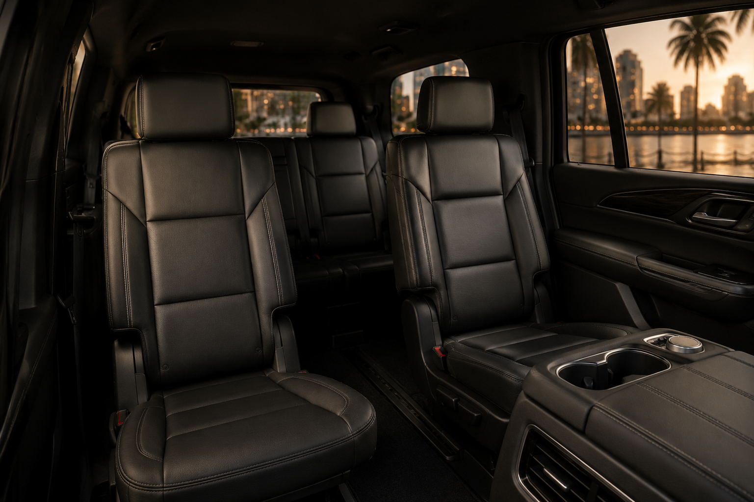 First class comfort. Every seat is the best seat. 