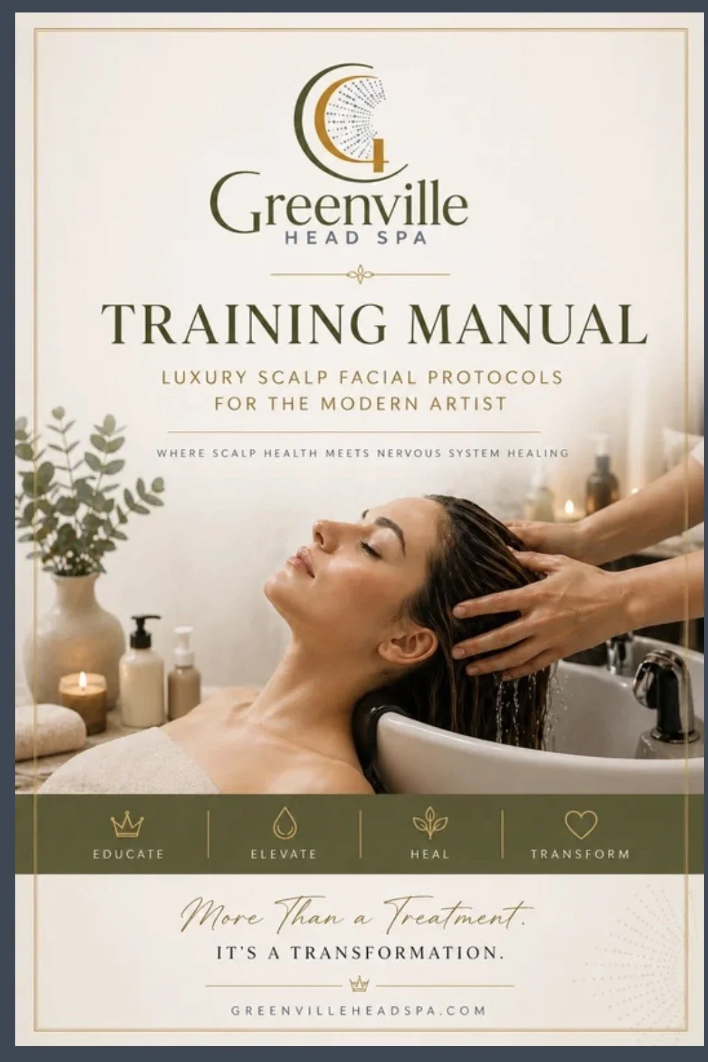 The Greenville Head Spa Method Learning Manual