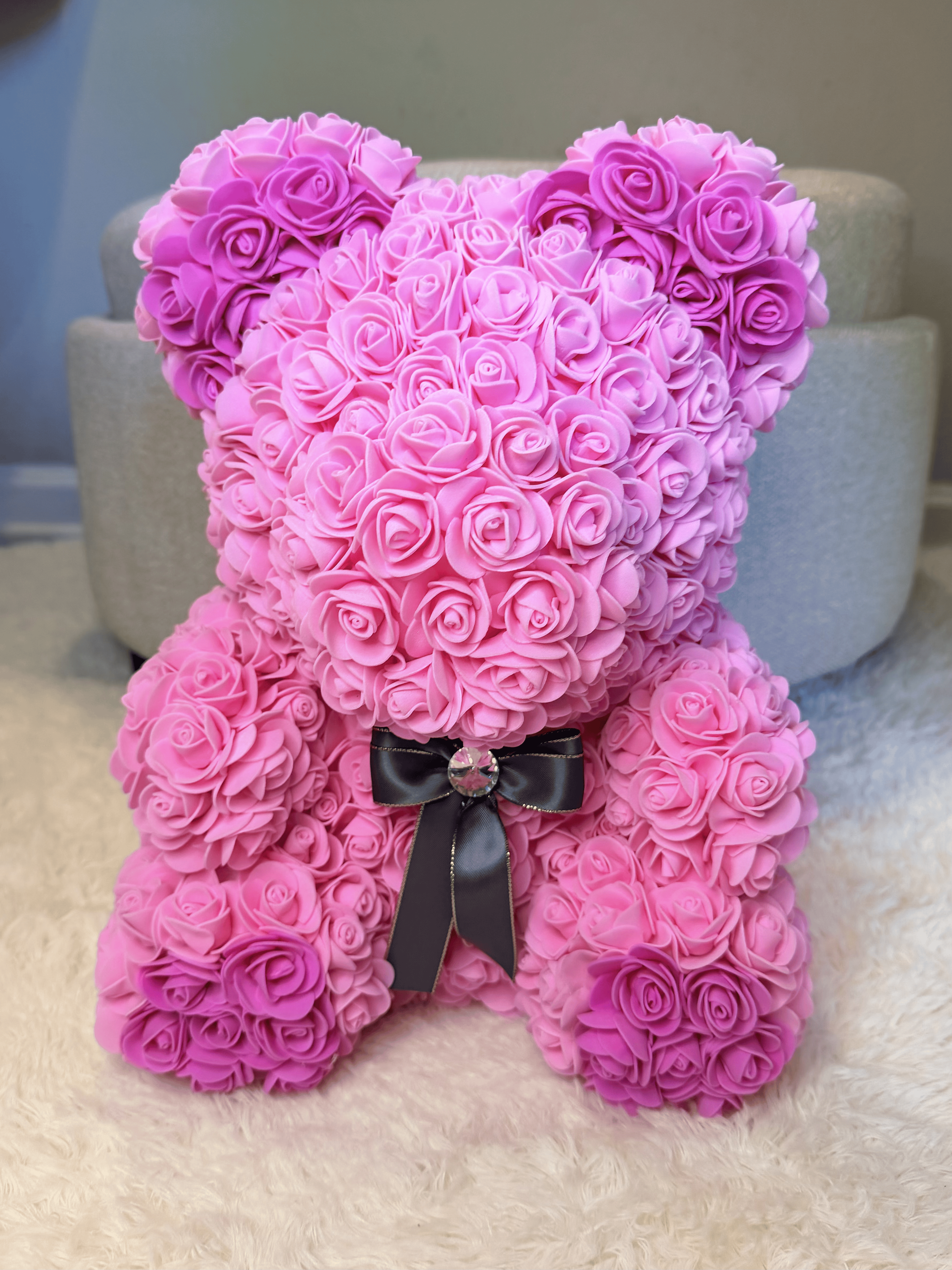 Large Rose Bear.