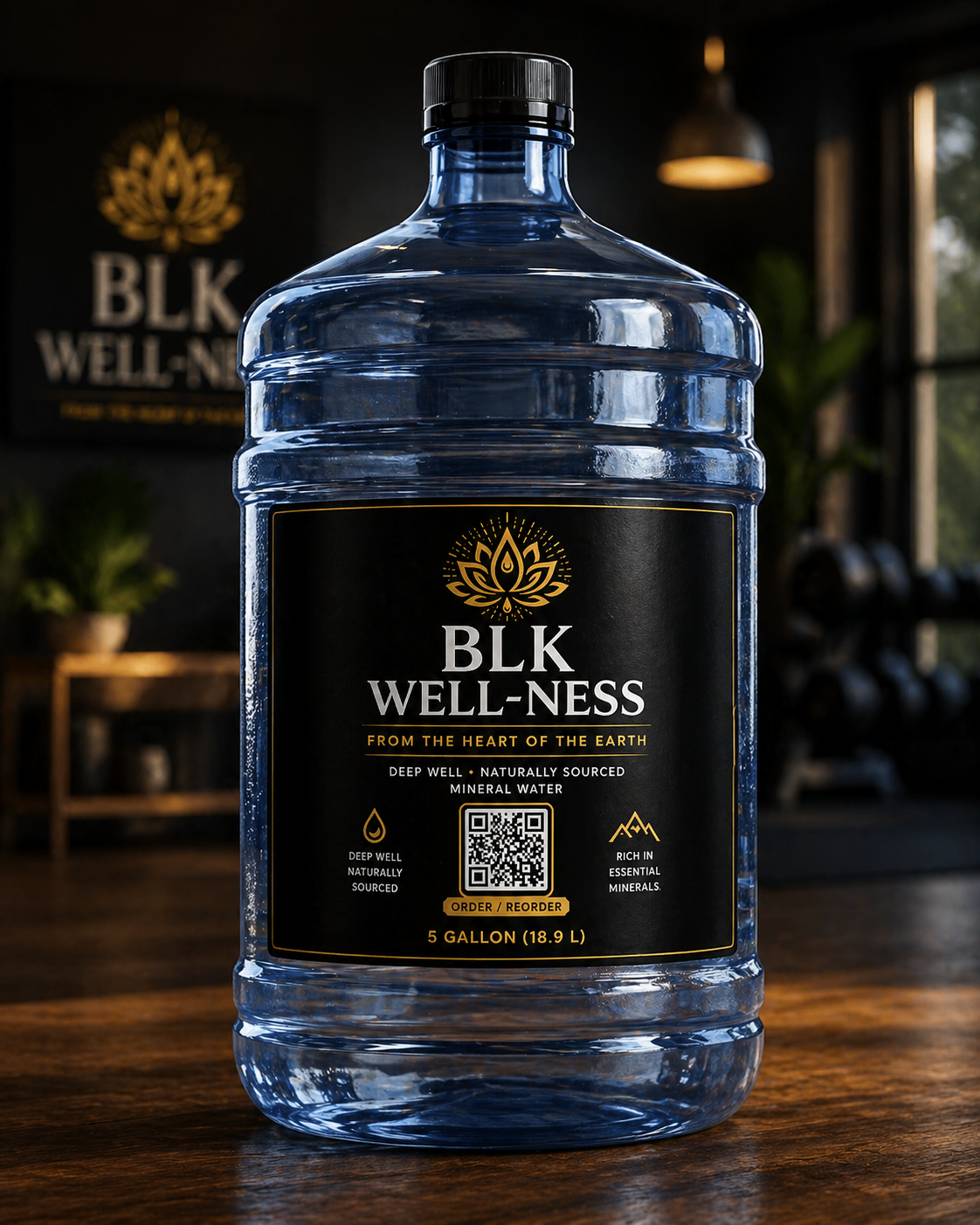 BLK Well-Ness Premium Mineral Water 5 gallons
