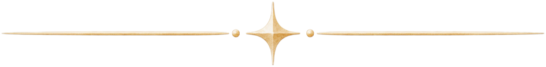 Close-up of a gold decorative jewelry piece with a central star-shaped ornament and symmetrical linear design.