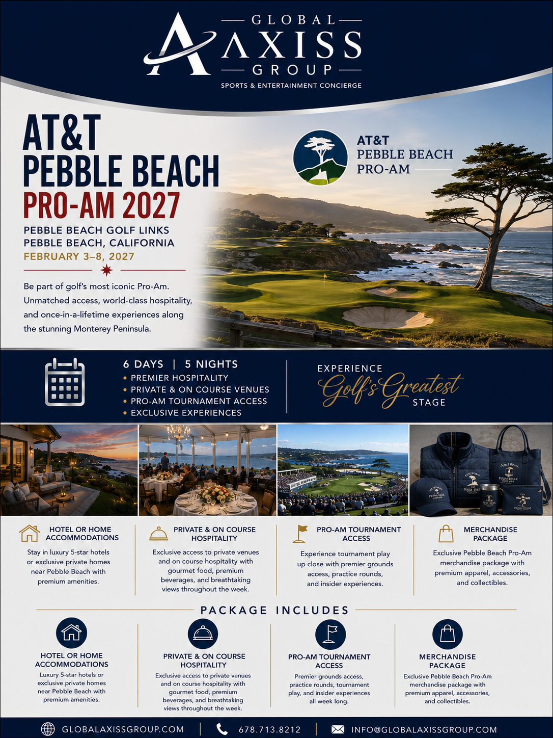 Pebble Beach Pro AM & 2027 US Open