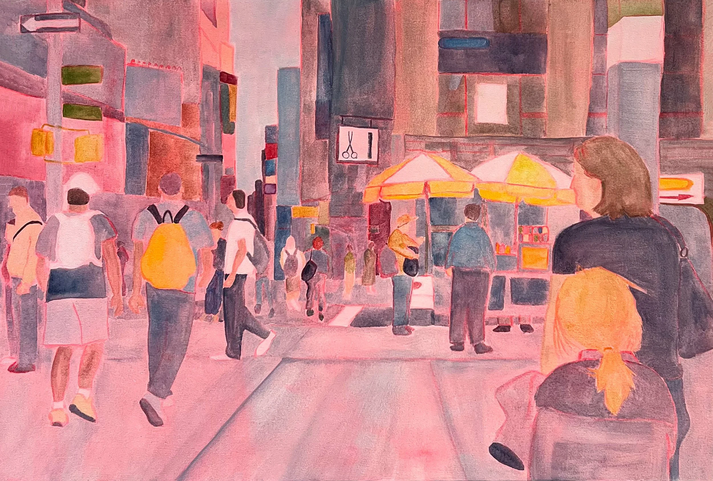 "NYC 2002"
2025
24x36
Acrylic on canvas
