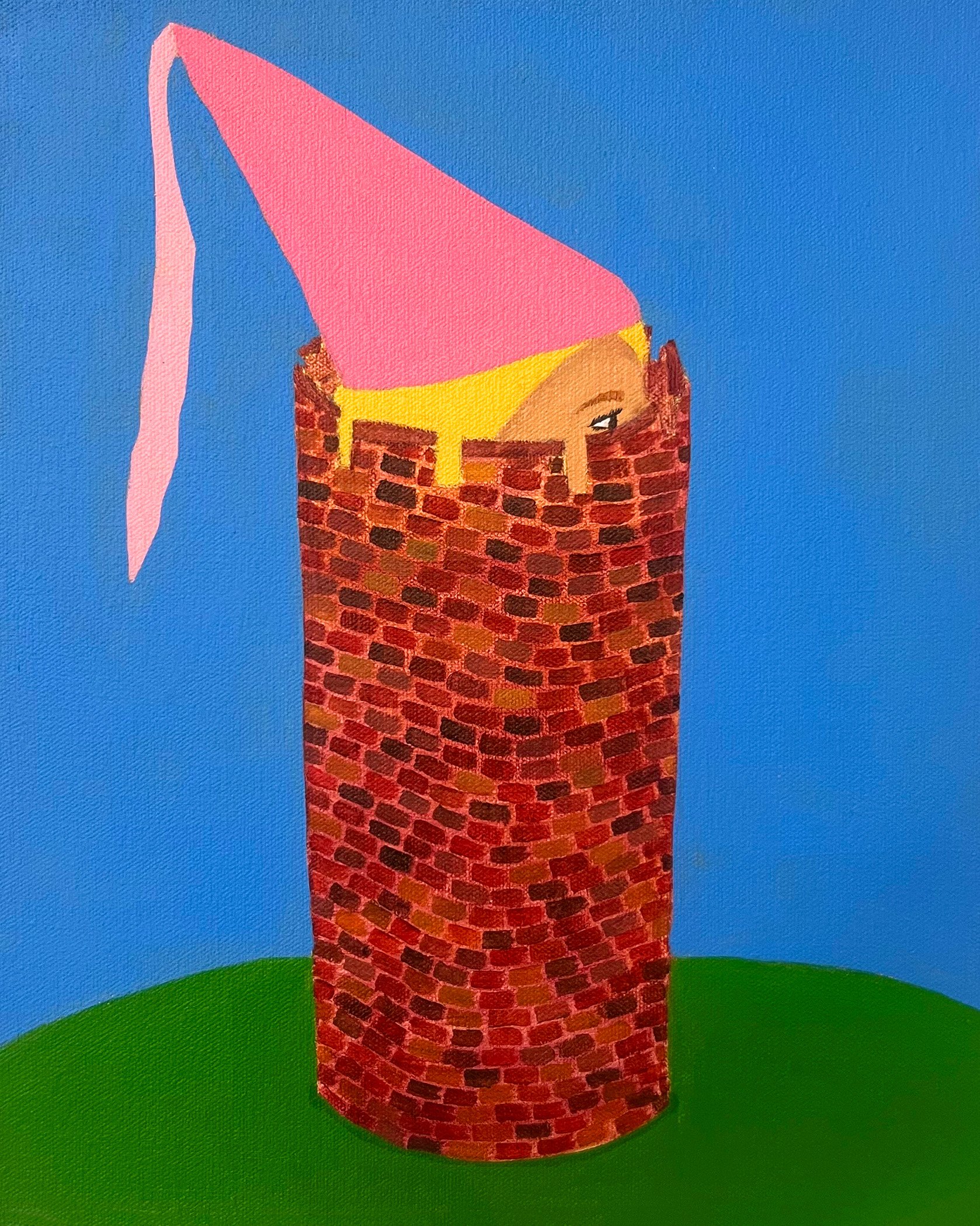 "Walls"
2025
9x12
Acrylic on canvas