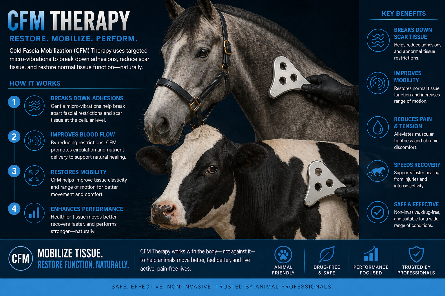 Large Animal CFM Therapy