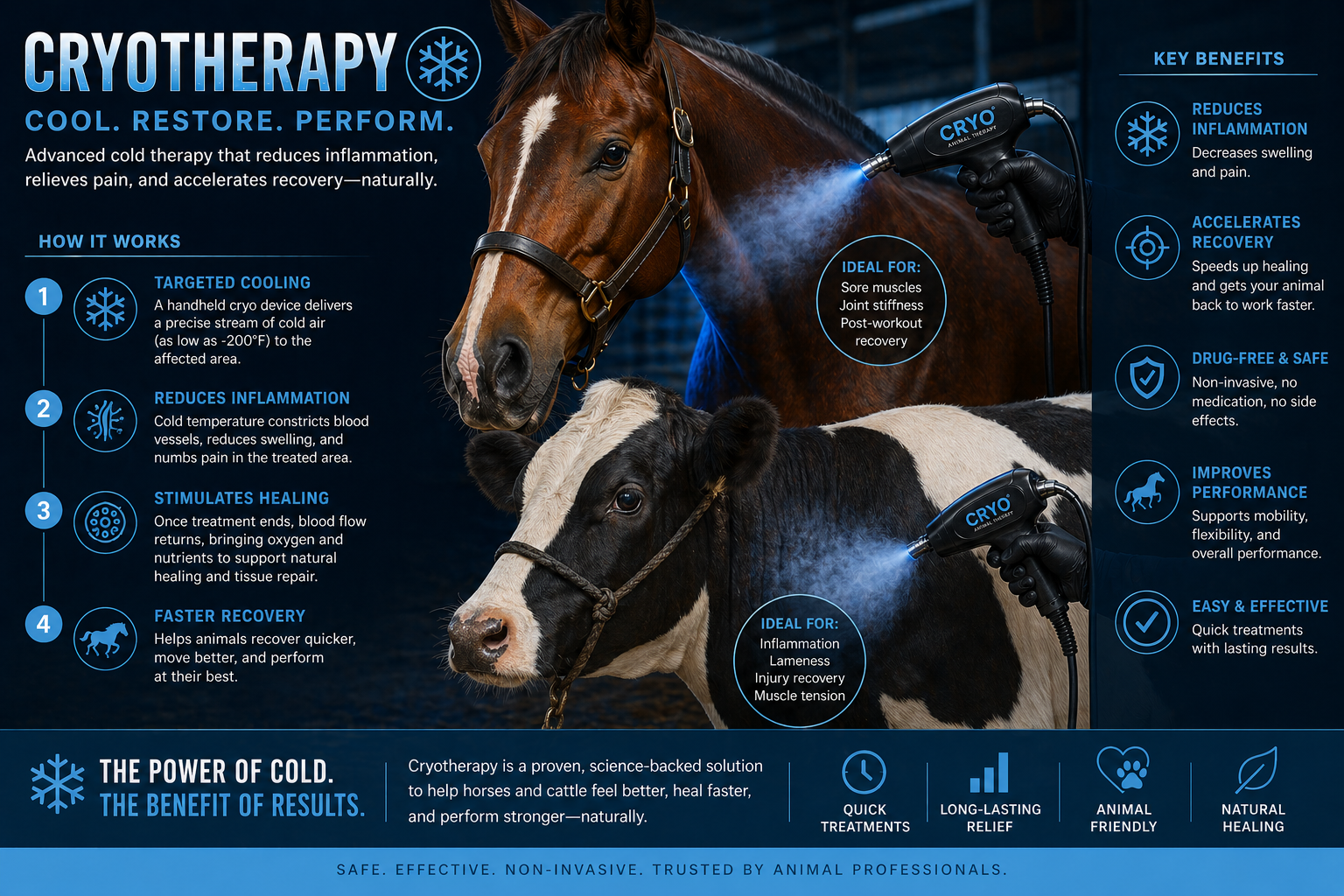 Large Animal Cryotherapy