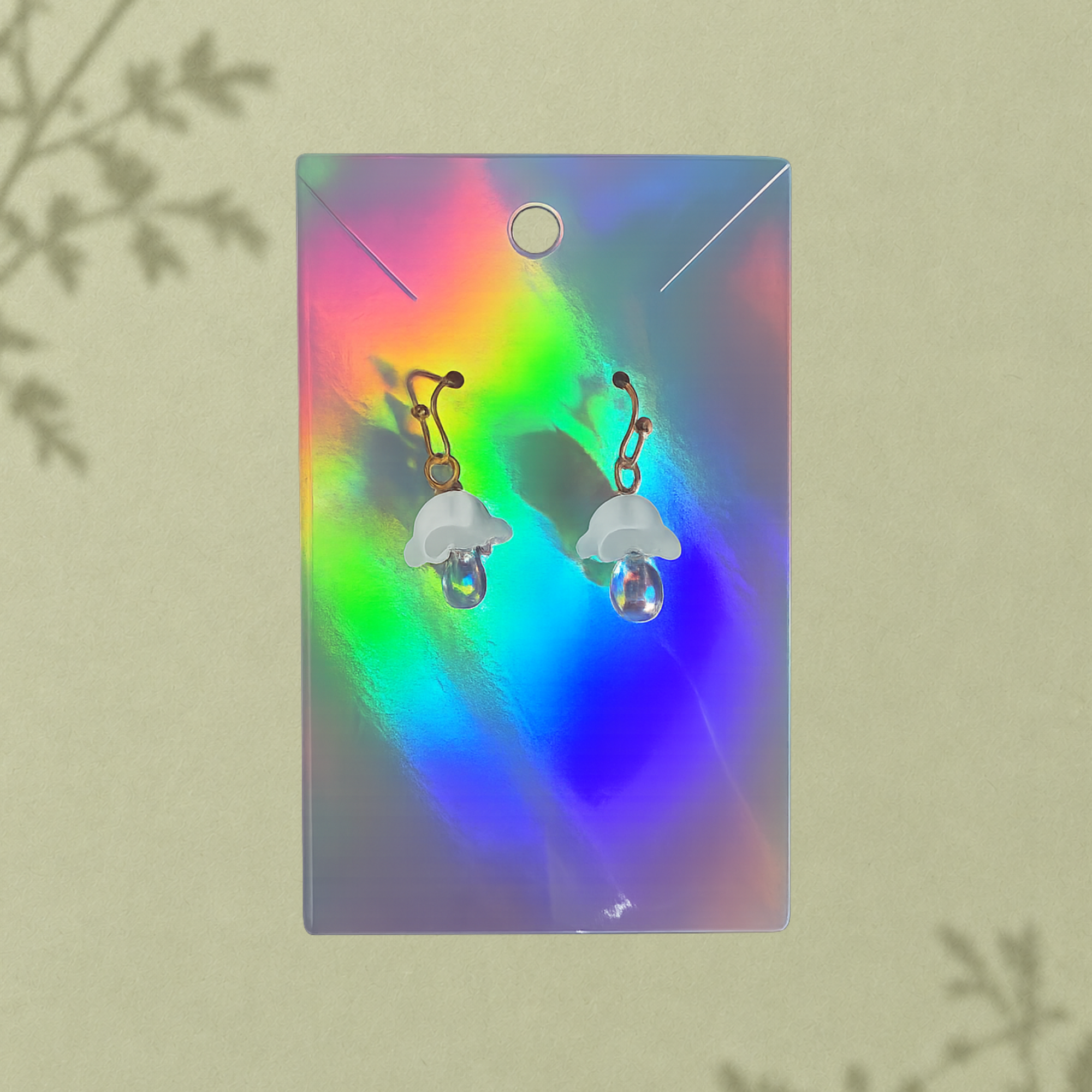 Mushroom Earrings