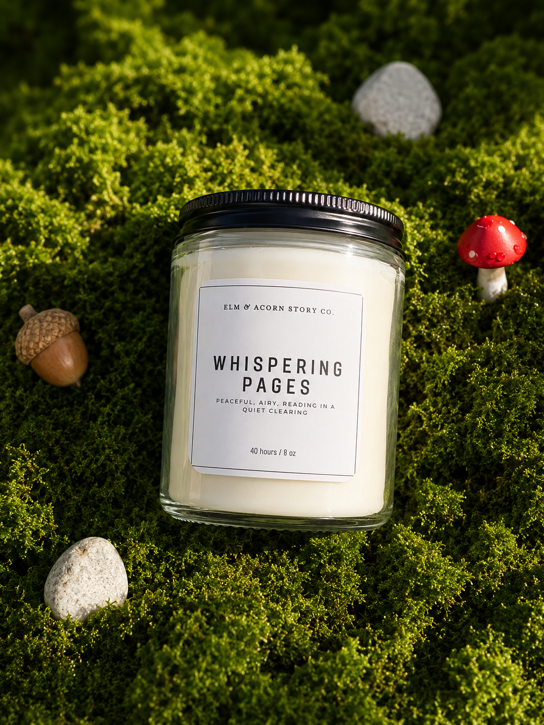 Whispering Pages Candle