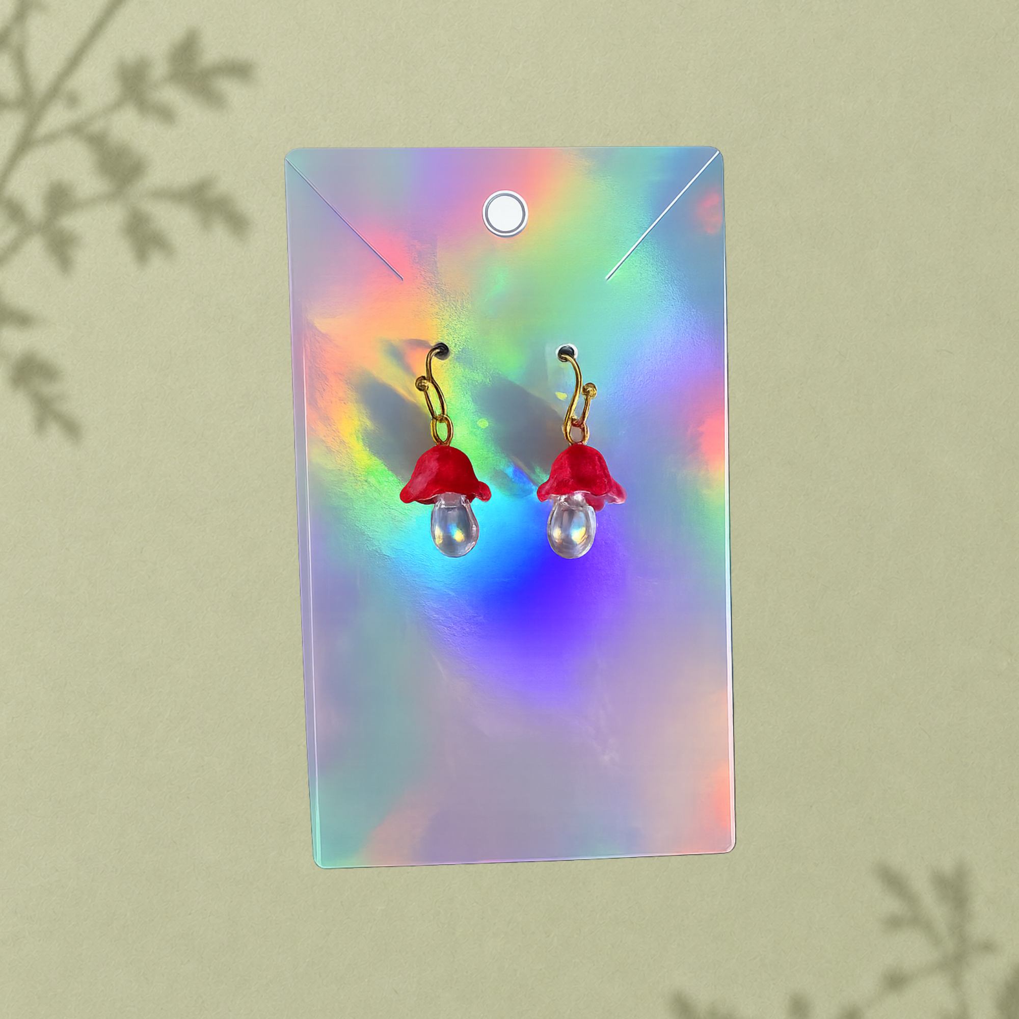 Mushroom Earrings