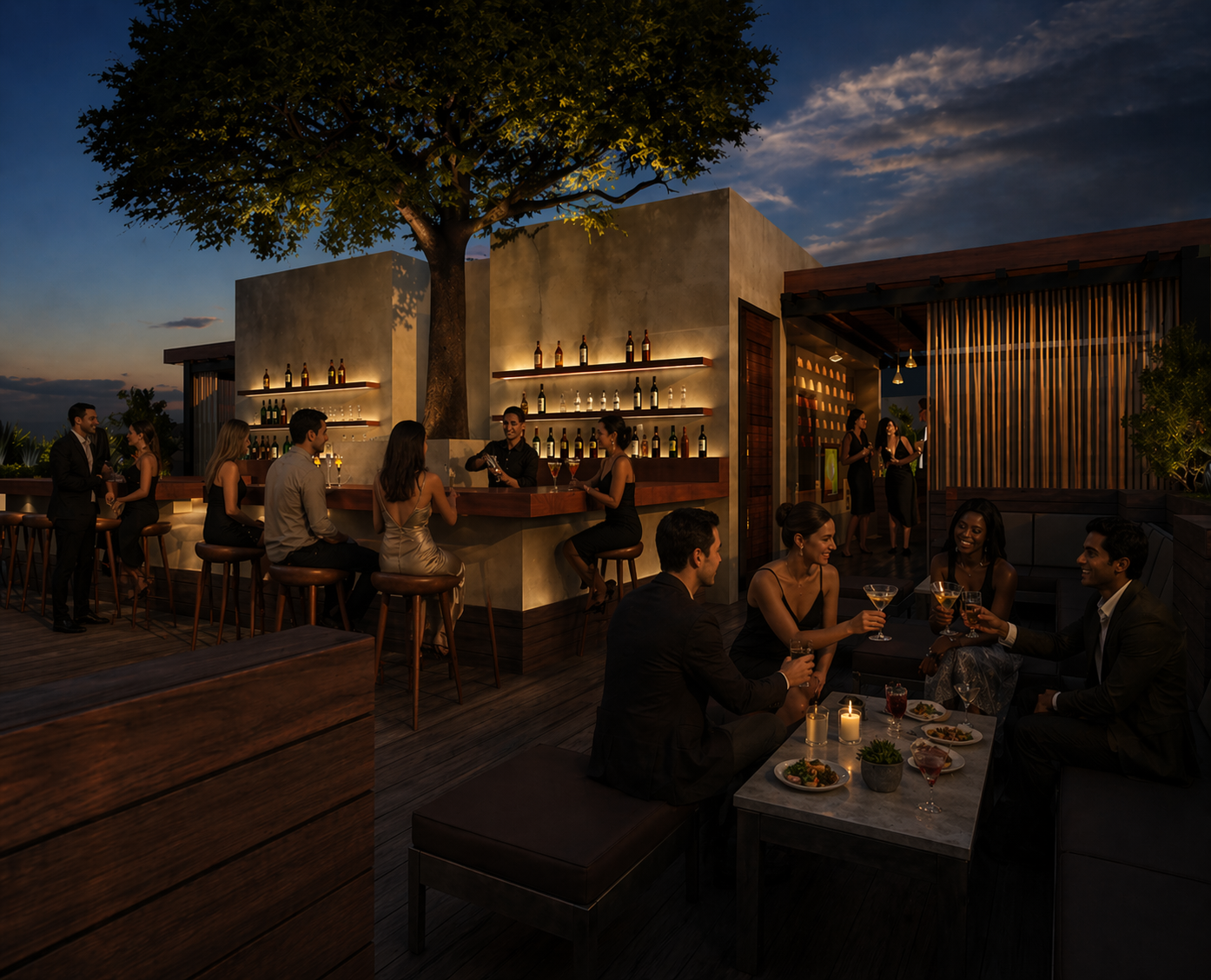 Roof top Bar