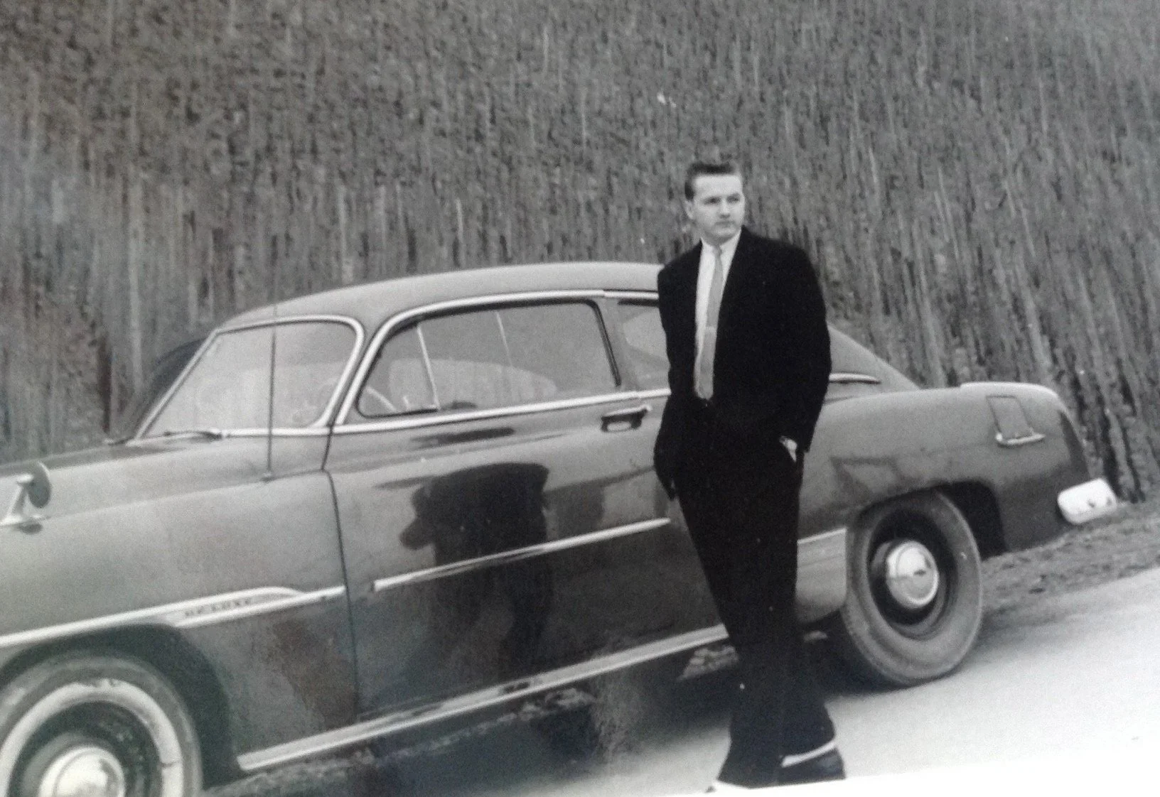 Dad and His Car Germany.JPG