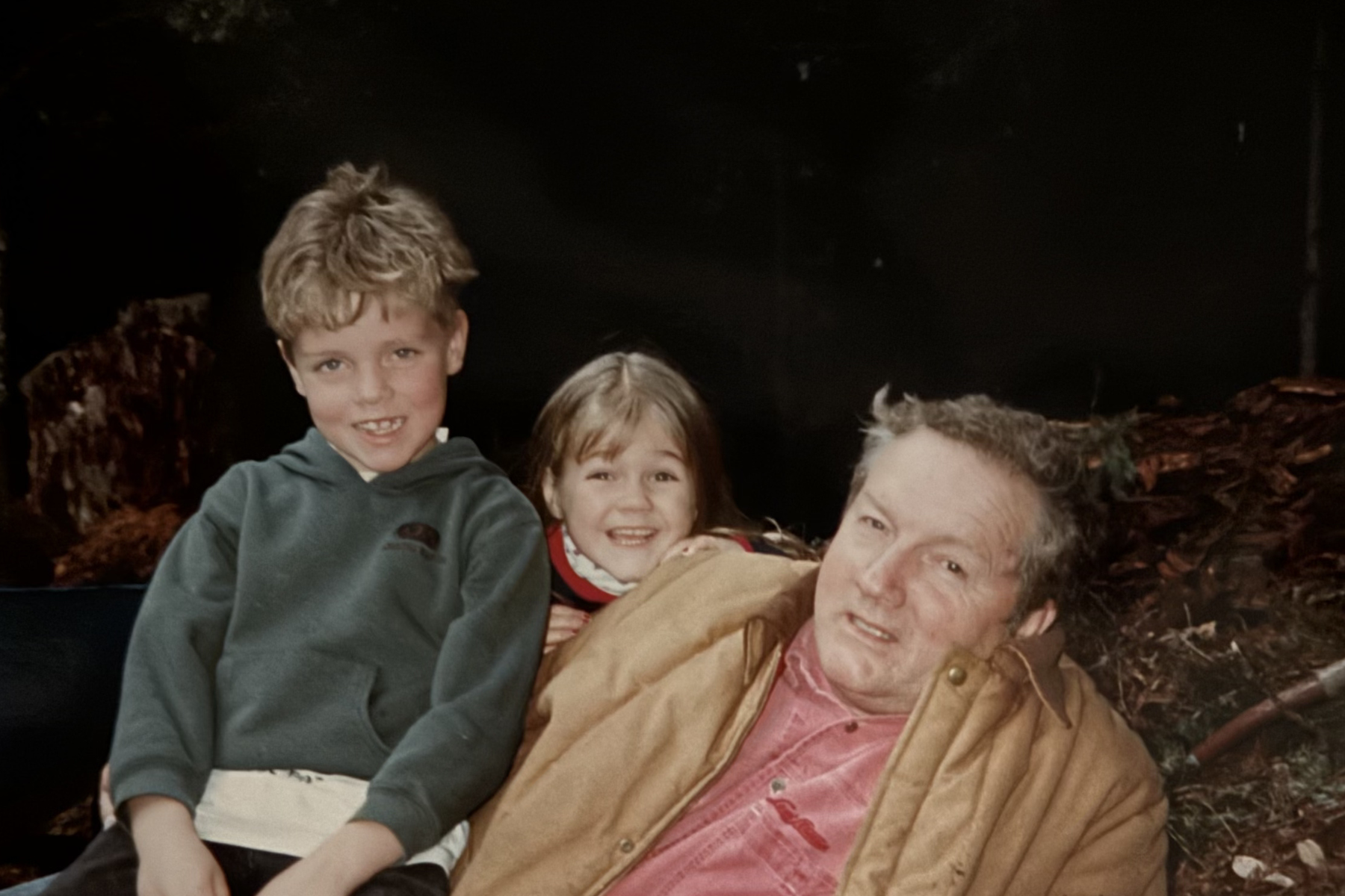 Charlie, Besse, Dad Burning Wood.png