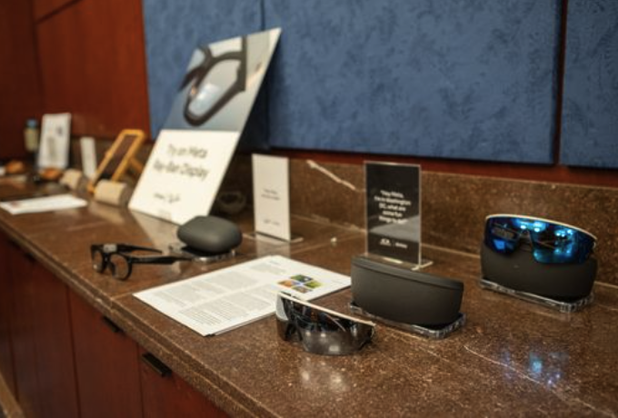 Meta Ray-Ban display at the Capitol building open to policymakers and staff of the Capitol to  engage with