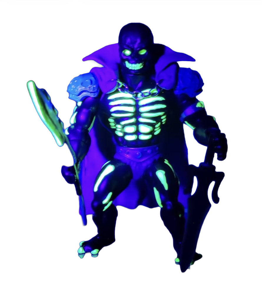 Scare Glow GITD Glow in Blacklight