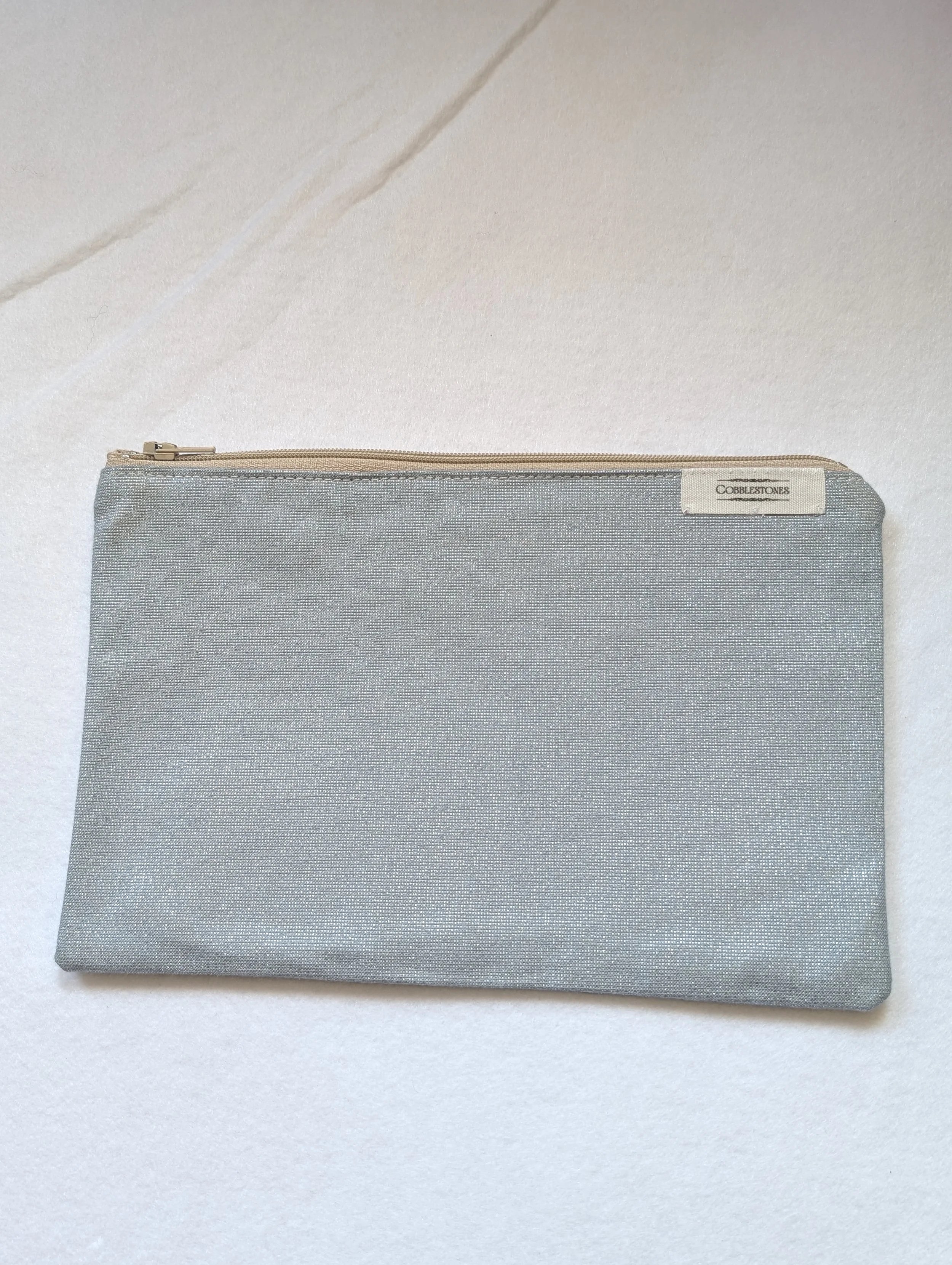 Zipper Pouch | Shimmery Blue