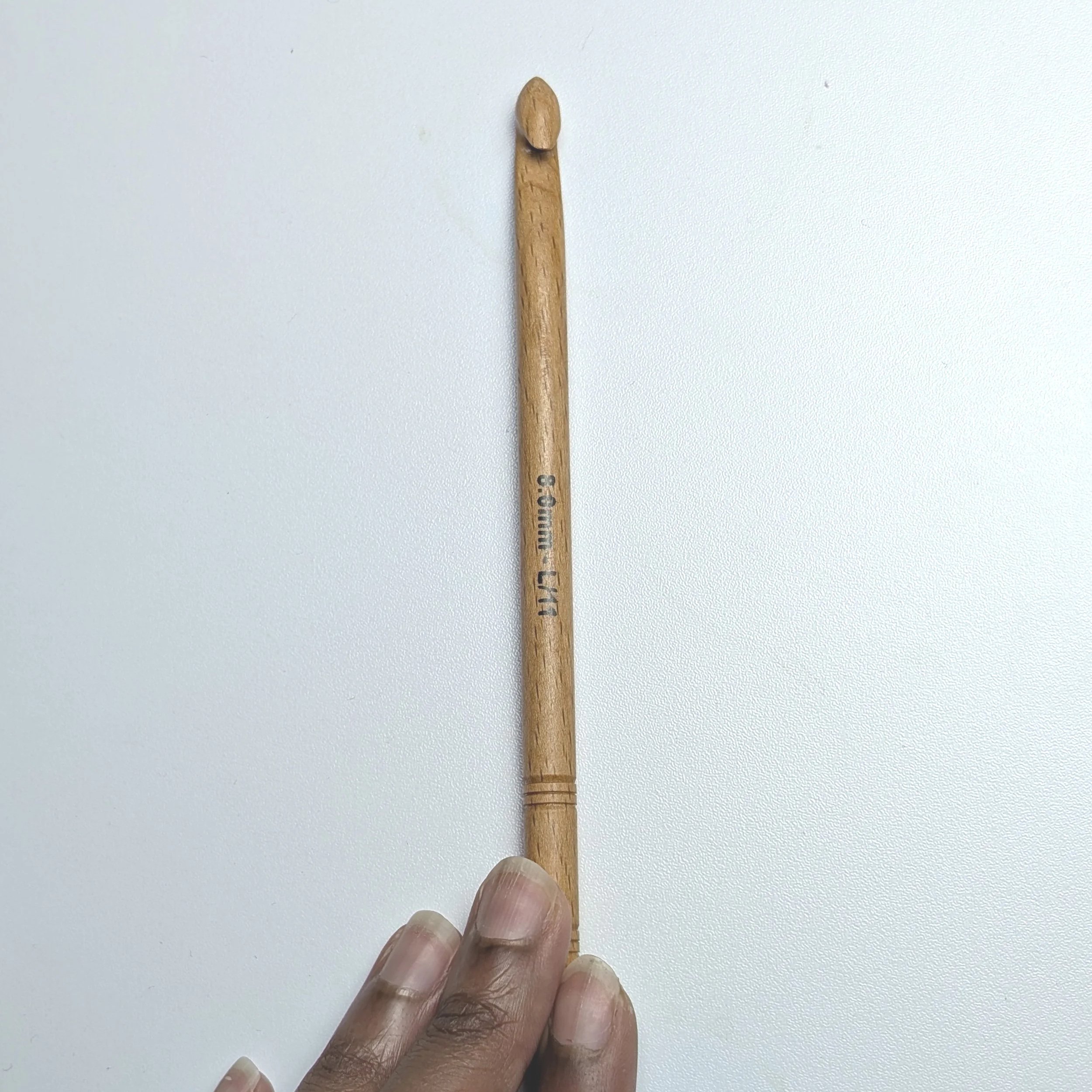Knit Pro Basix Beech Crochet Hook